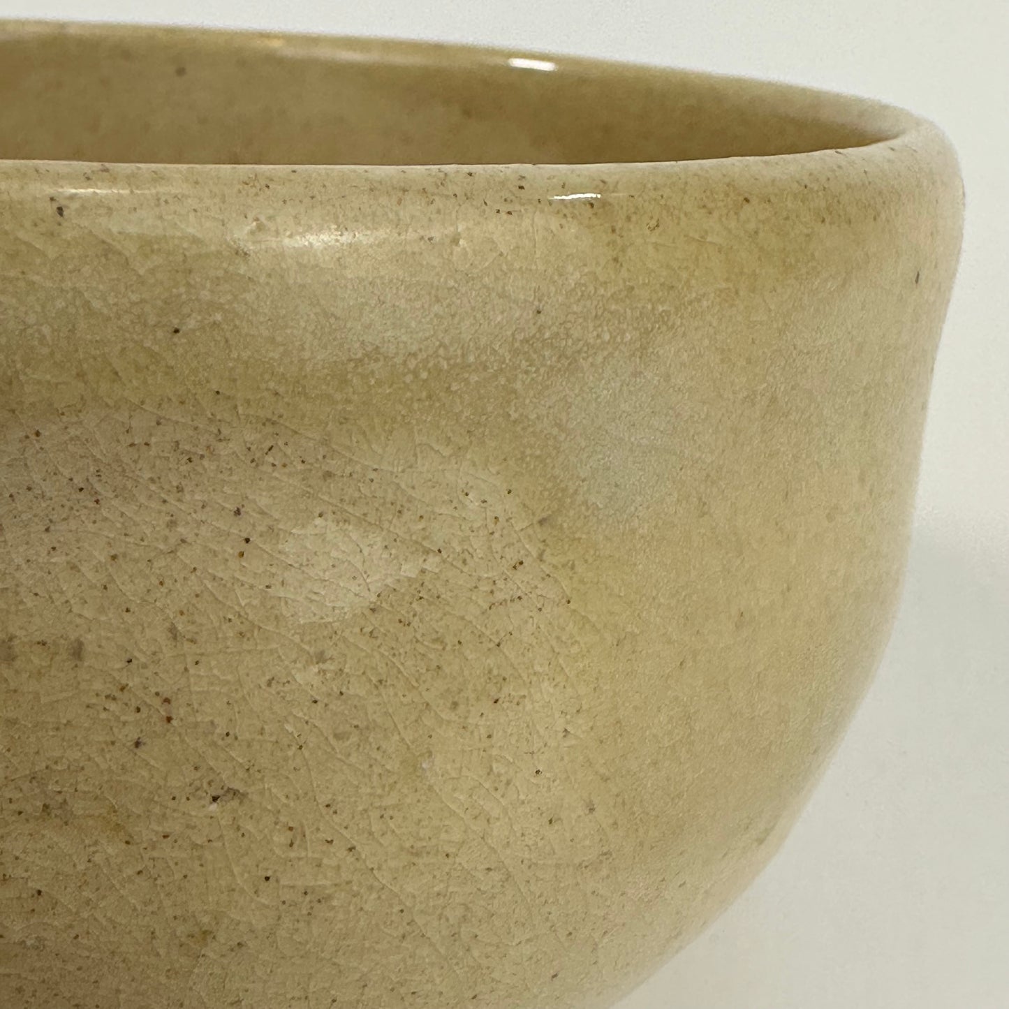 Vintage Japanese Hand Thrown Signed Ceramic Tea Bowl Chawan