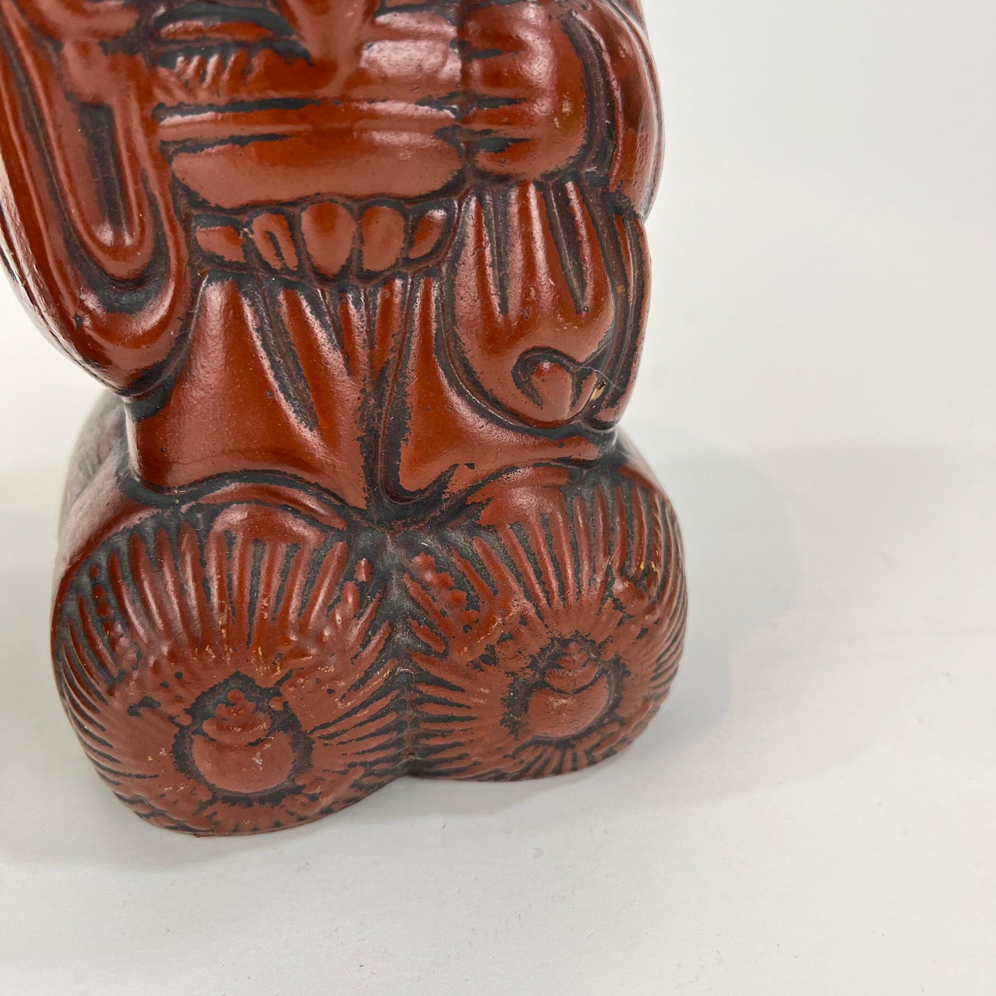 PAIR Japanese Ceramic Lucky Gods Ebisu & Daikokuji 12"