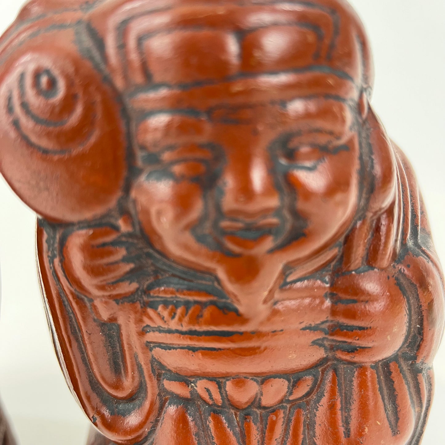 PAIR Japanese Ceramic Lucky Gods Ebisu & Daikokuji 12"