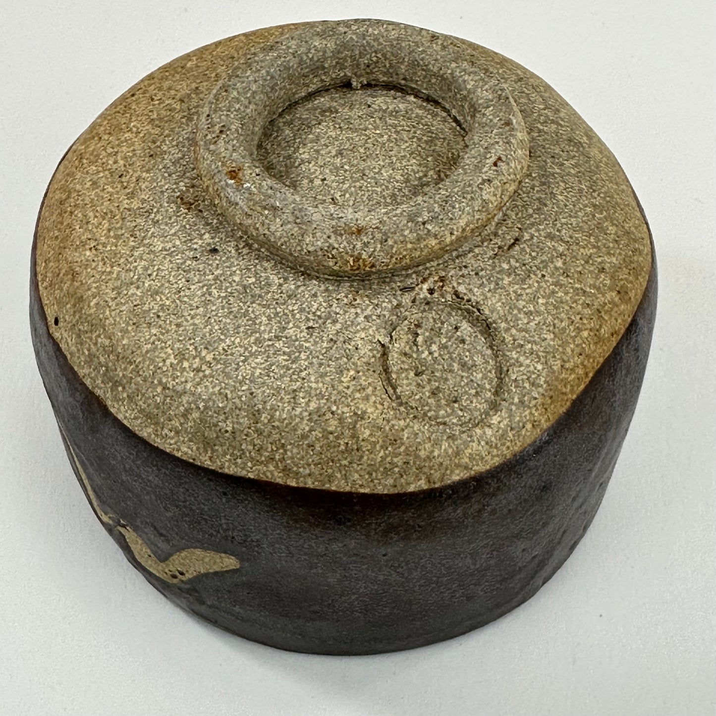 Vintage Japanese Hand Thrown Signed Ceramic Tea Bowl Chawan