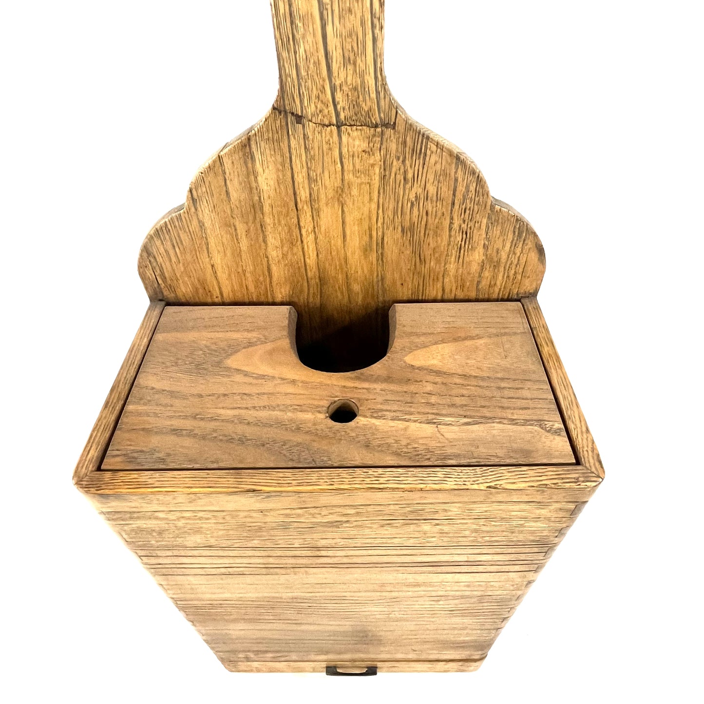 Vintage Japanese Shamisen Stand Box (Early 1900'S) Kiri Wood W/ One Drawer