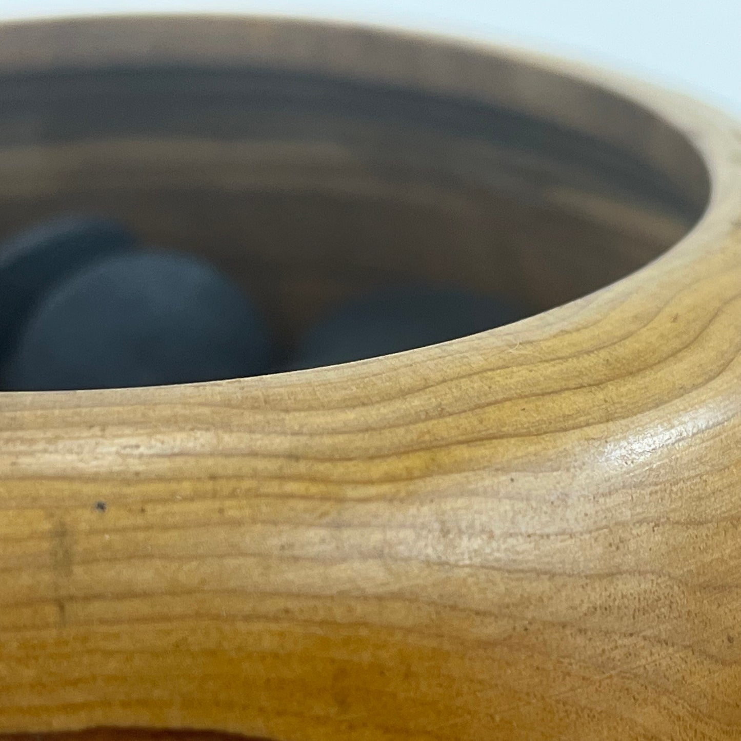 Vintage Go Stones Natural Shell & Slate w/ Keyaki Bowls