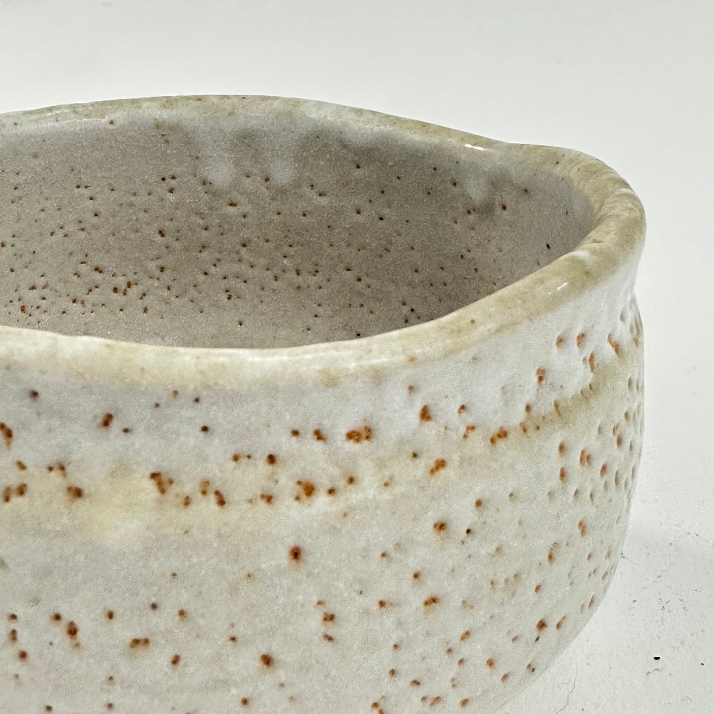 Vintage Japanese Hand Thrown Ceramic Tea Bowl Chawan