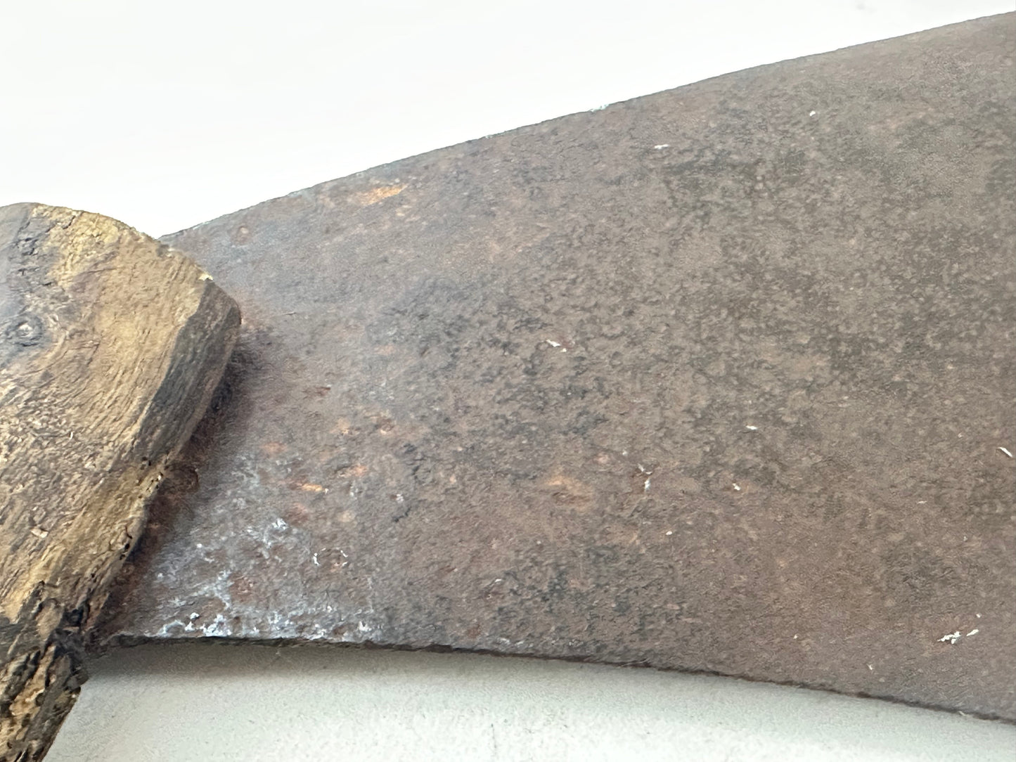 Antique Japanese c1800’s Whaleback Saw Forged Iron Maebiki Nokogiri 32”L