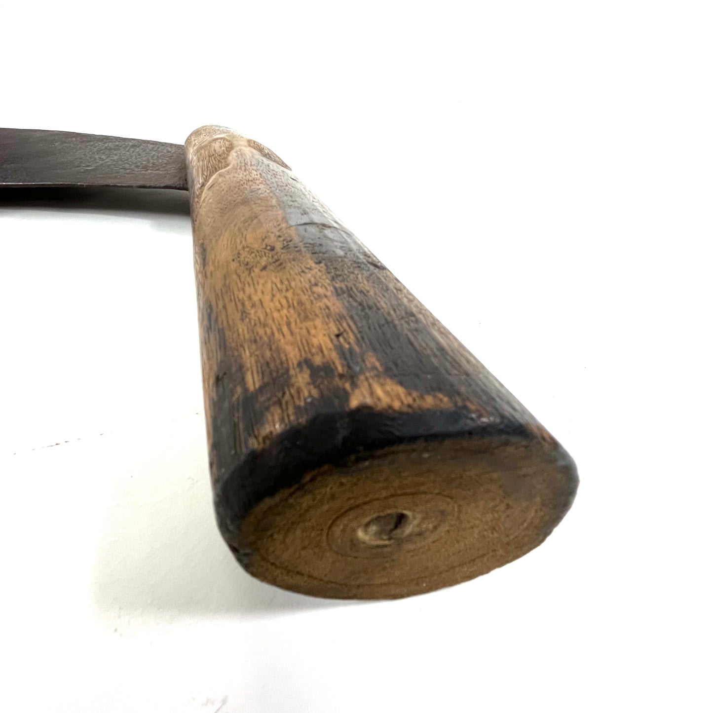 Antique Japanese Whaleback Saw Forged Iron Huge Maebiki Nokogiri Tool