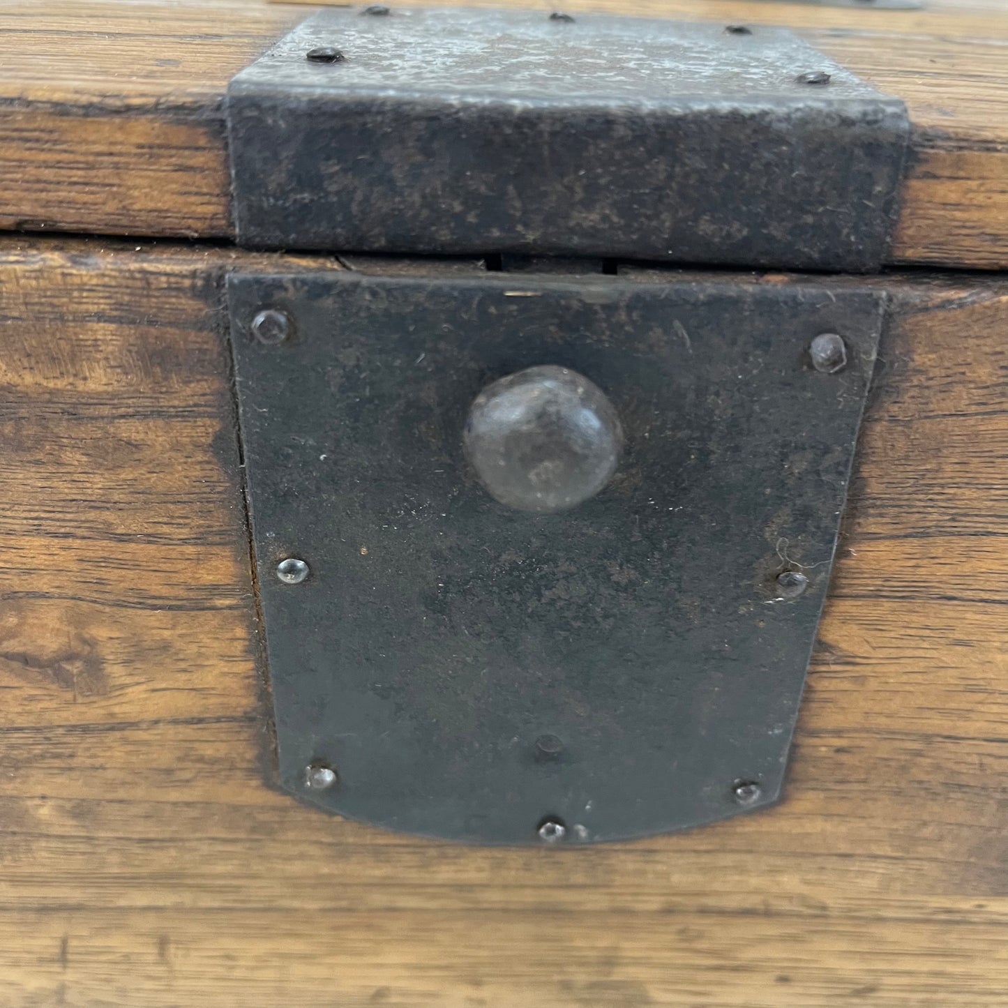 Antique Japanese Meiji Era c1870's Kiri Wood Suzuribako Calligraphy Tansu Chest 11"