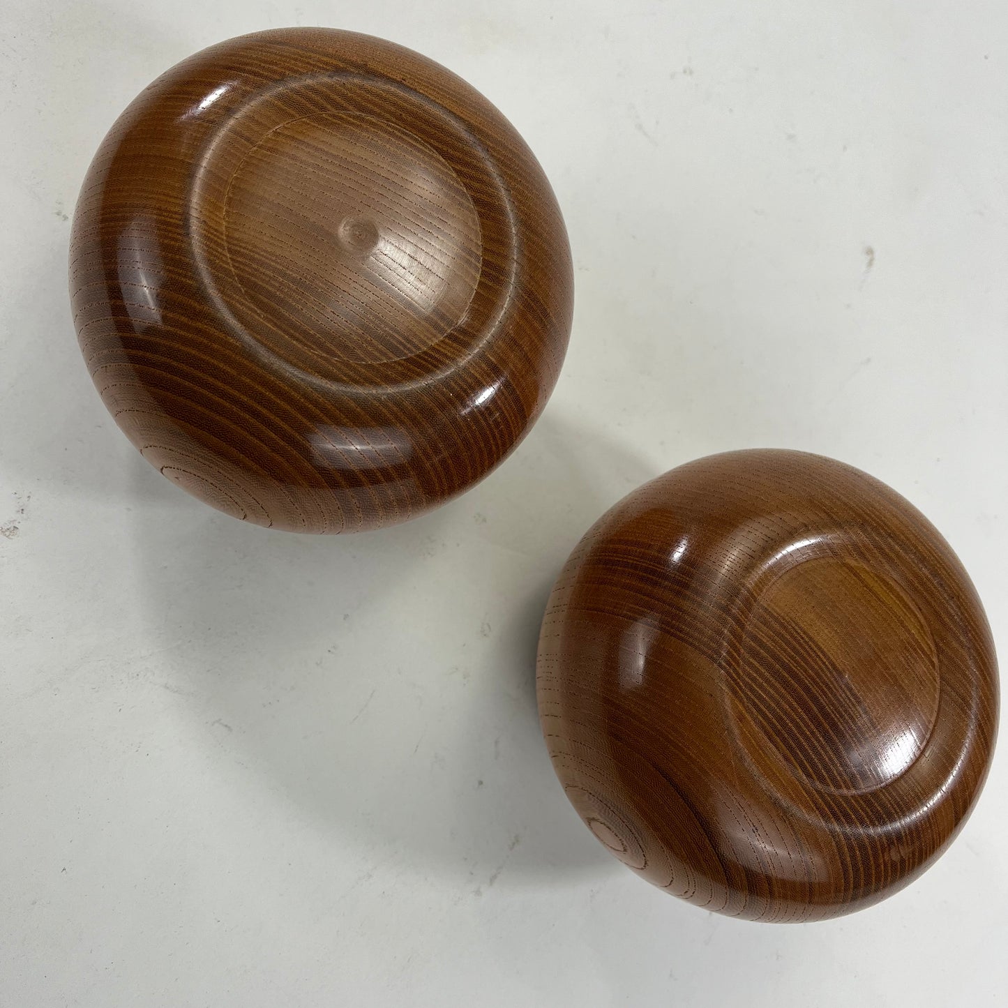 Vintage Professional Grade Go Stones Shell & Slate w/ Bowls & Box