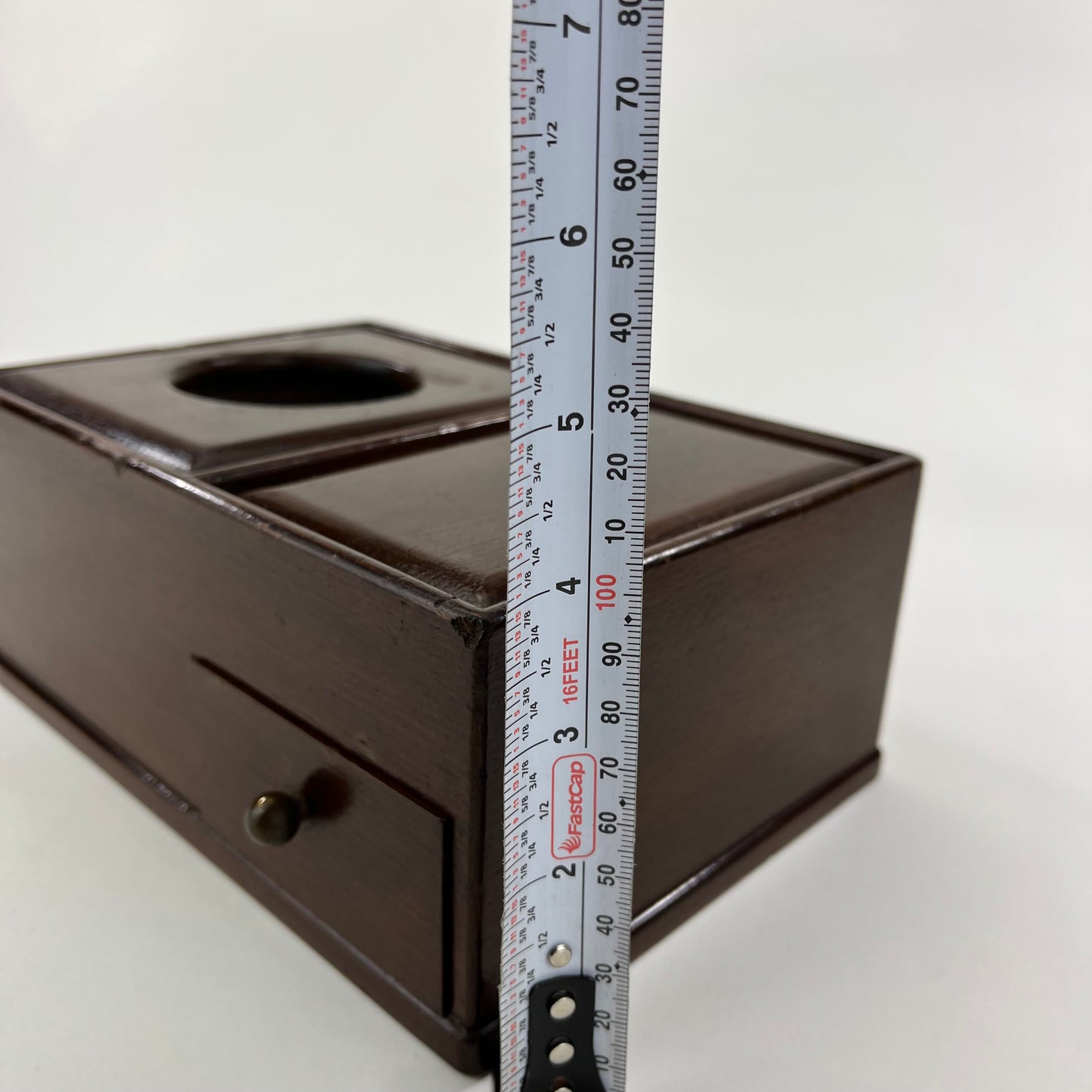 Japanese Tobakobon square w/drawer & compartments
