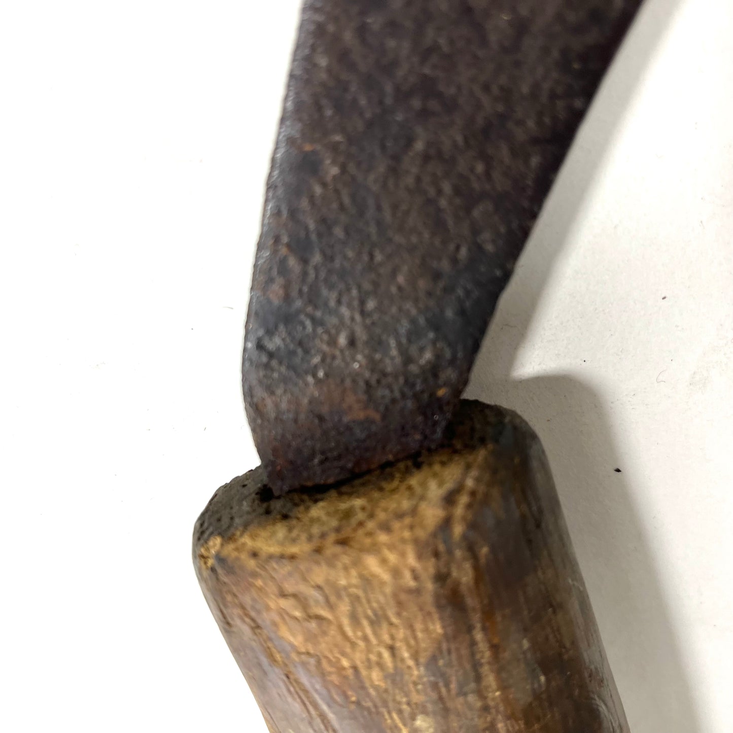 Antique Japanese Signed Saw Nokogiri Forged Iron Tool 35"