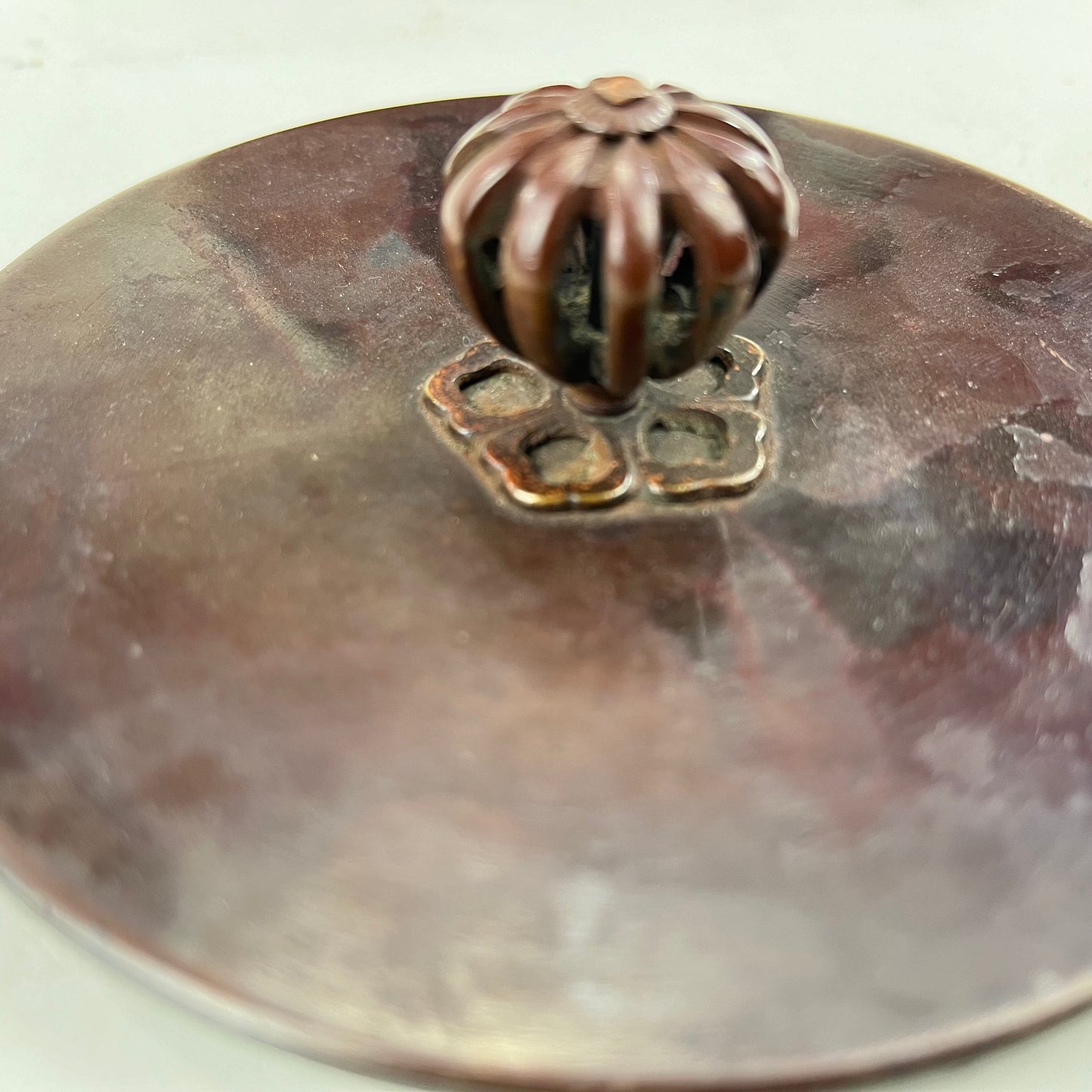 Vintage Japanese Cast Iron Tea Ceremony Kama Kettle