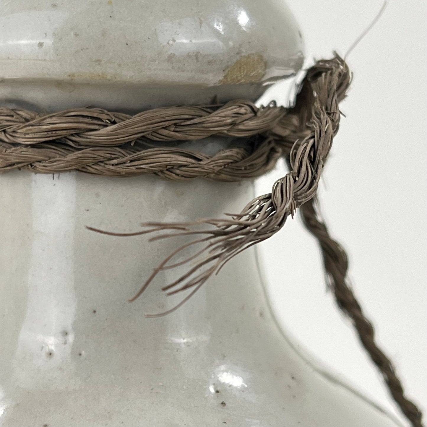 Antique Japanese Meiji Era (c1890's) Signed Tokkuri Sake Jug Sake Blue (Vase) 9”H