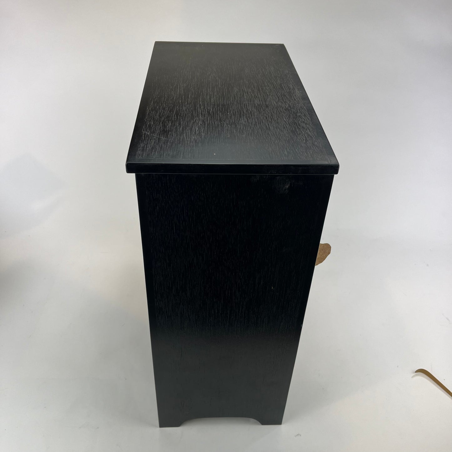 Vintage Japanese Lacquered Tea Display Box w/ Glass Front