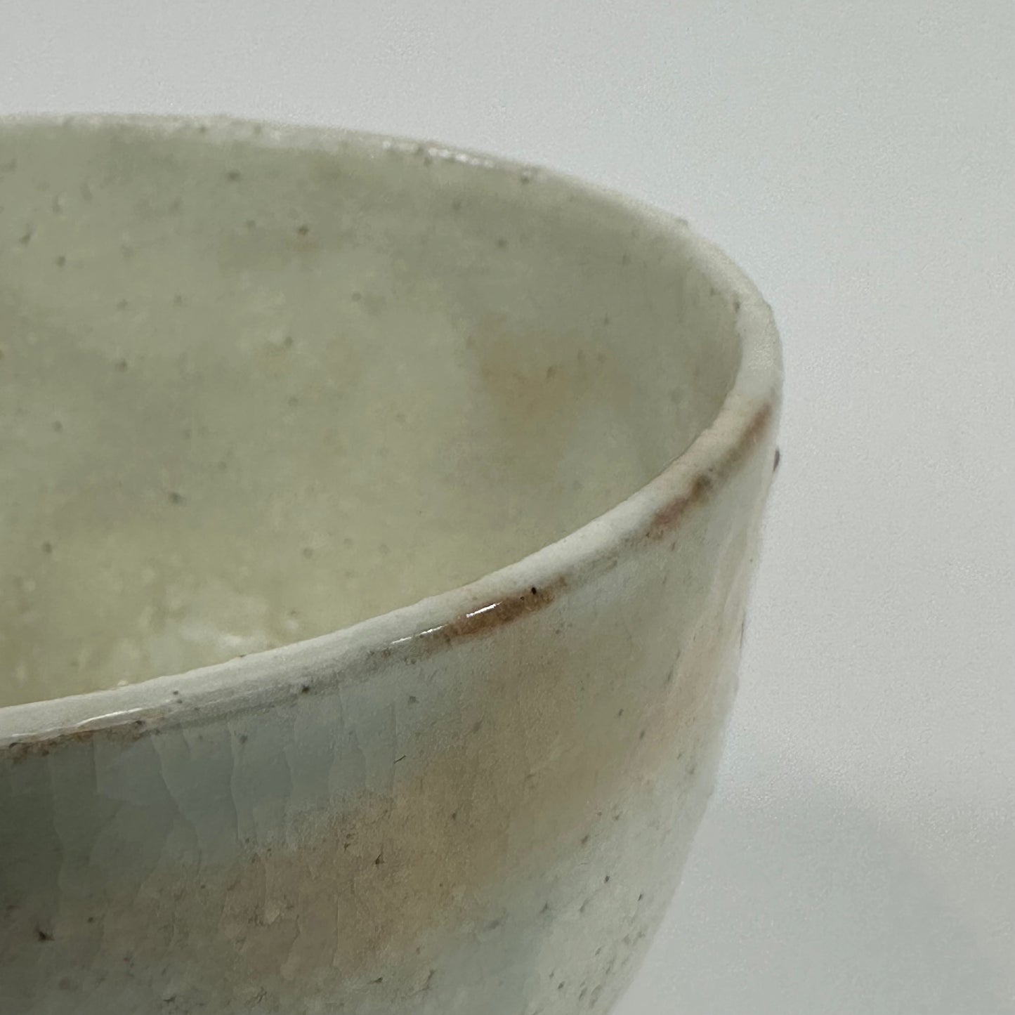 Vintage Japanese Hand Thrown Ceramic Tea Bowl Chawan
