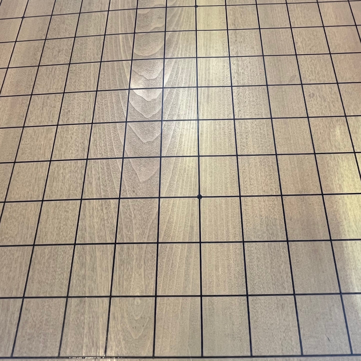 Vintage Japanese Goban 6" Thick Shinkaya Go Game Board Table Board