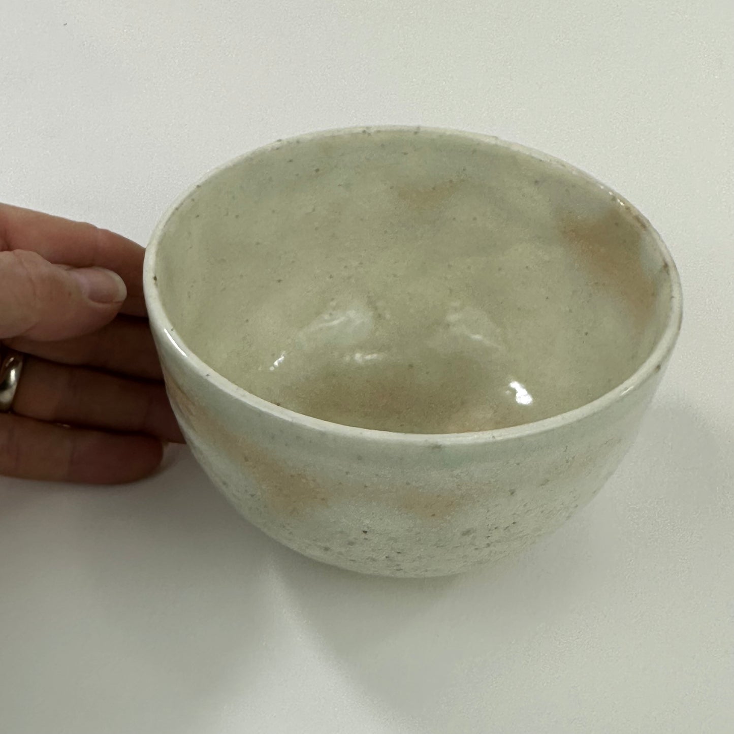 Vintage Japanese Hand Thrown Ceramic Tea Bowl Chawan