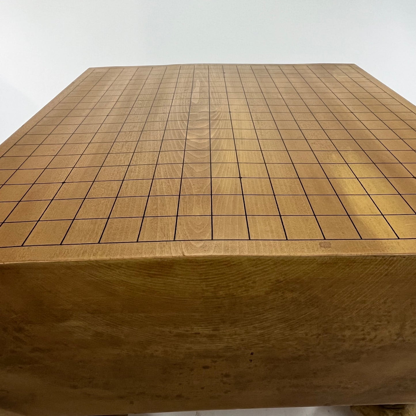 Vintage Japanese Goban 6" Thick Shinkaya Go Game Board Table Board