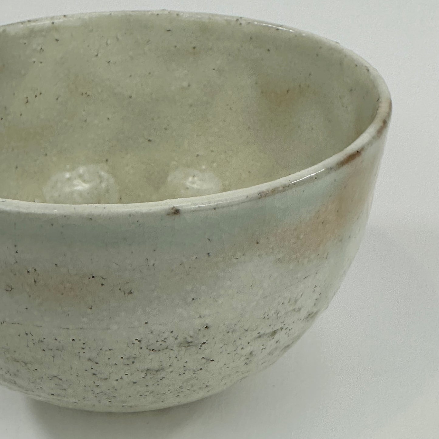 Vintage Japanese Hand Thrown Ceramic Tea Bowl Chawan