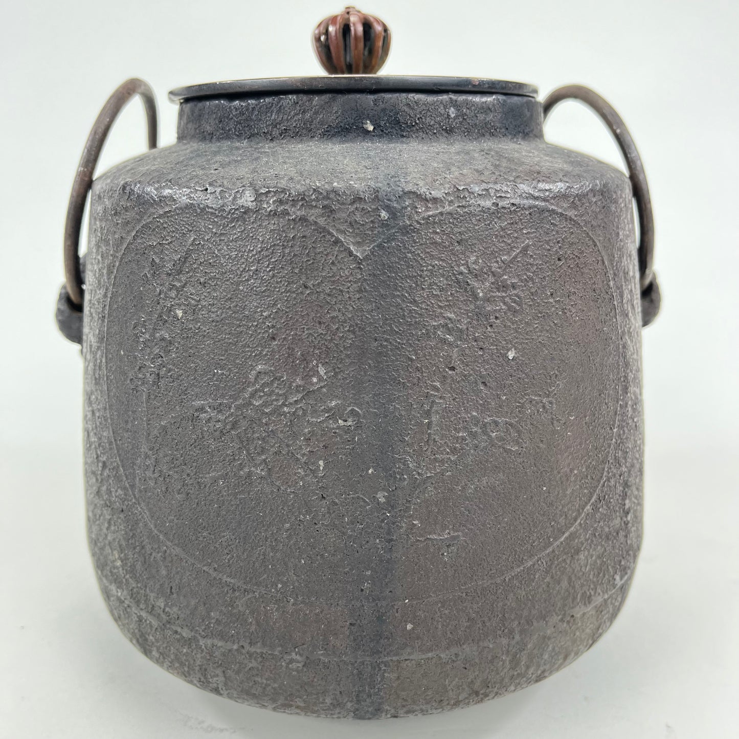 Vintage Japanese Cast Iron Tea Ceremony Kama Kettle