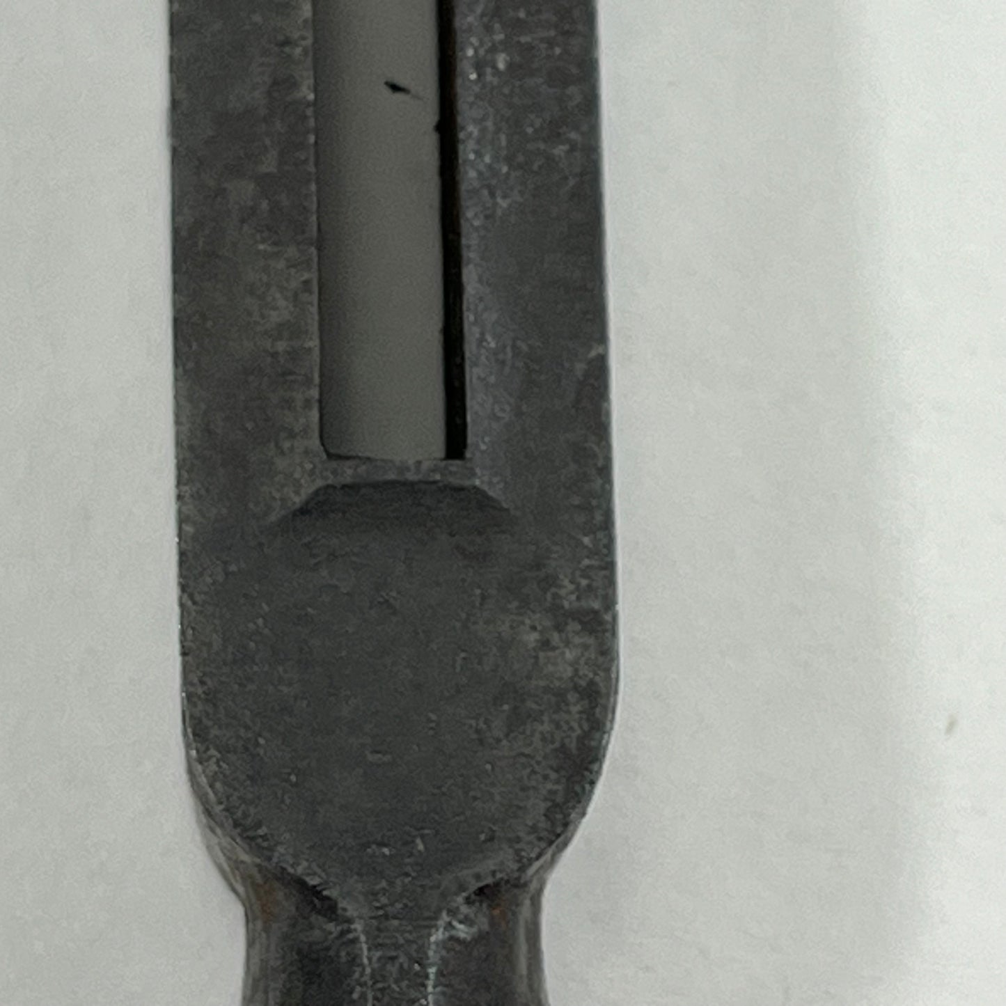 Vintage Japanese Signed Double Chisel Laminated Forged Iron 18mm(6-6-6mm) Nomi Red Oak