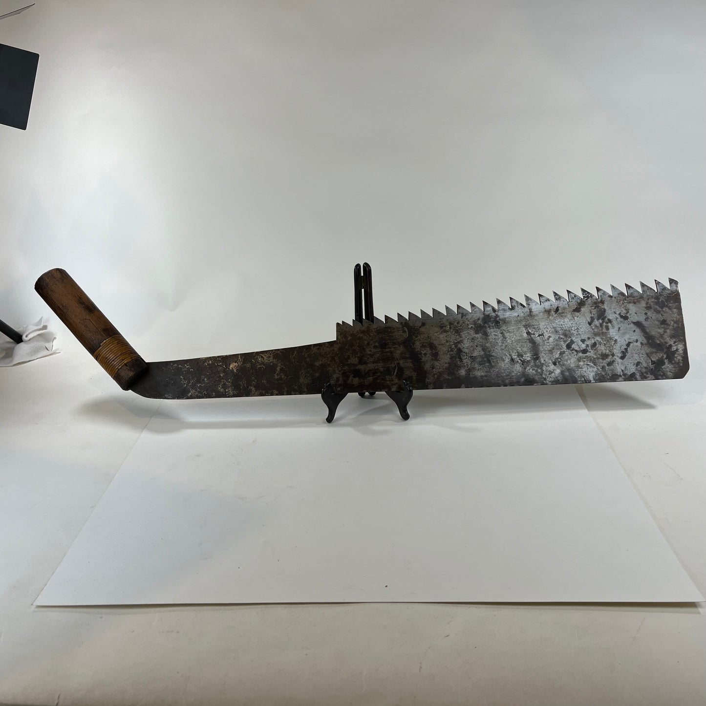 Antique Japanese Saw Nokogiri Forged Iron Tool 36”