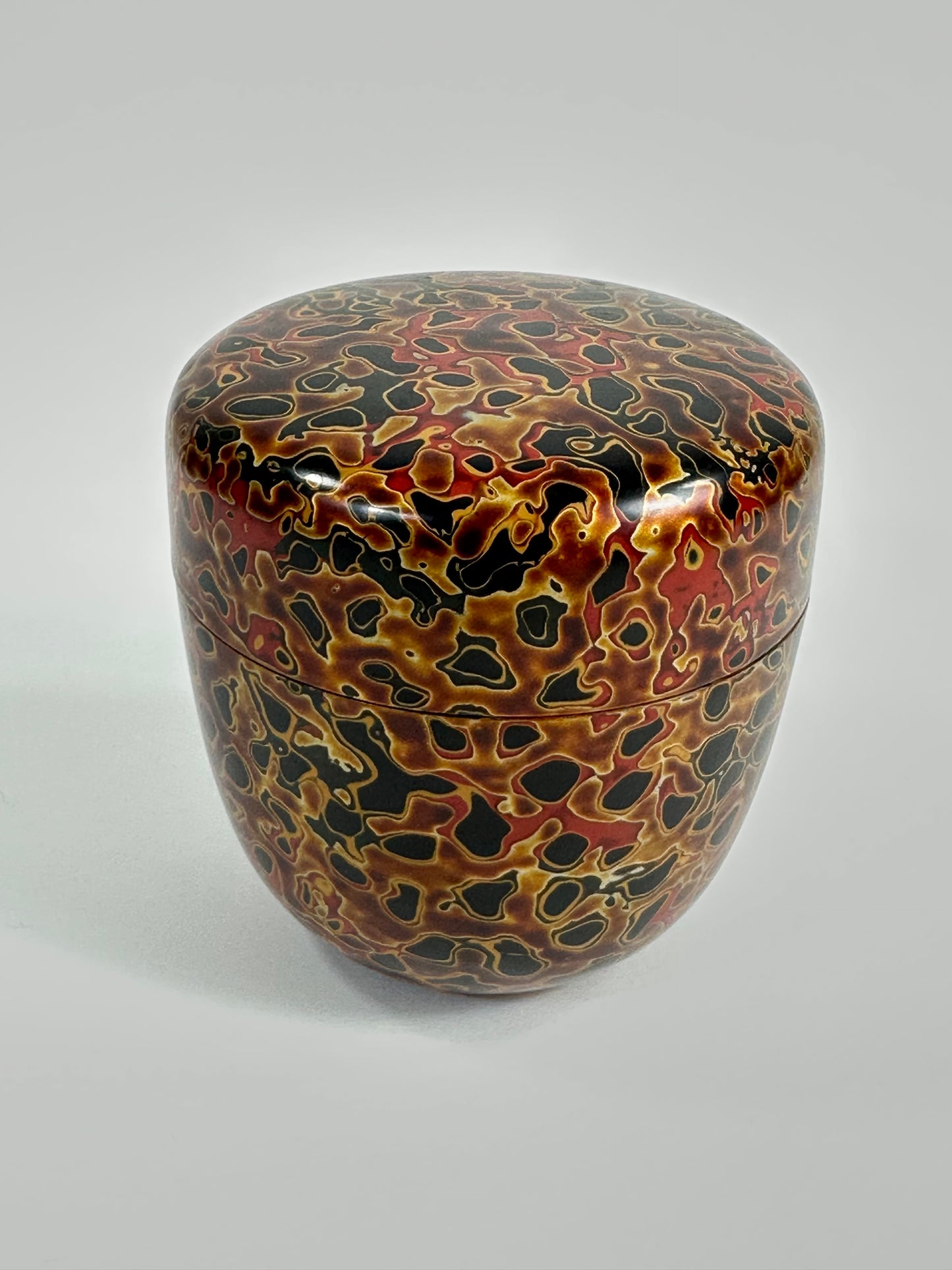 Vintage Japanese Tea Ceremony Natsume Tsugari Nuri Lacquer Karanuri 3”