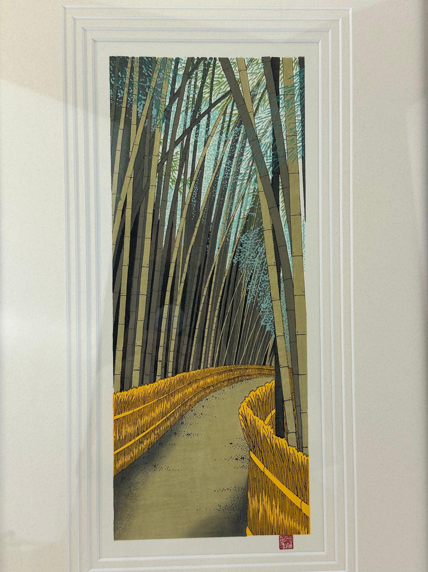 Original Woodblock Print by Teruhide Kato (1936–2015) LS#229