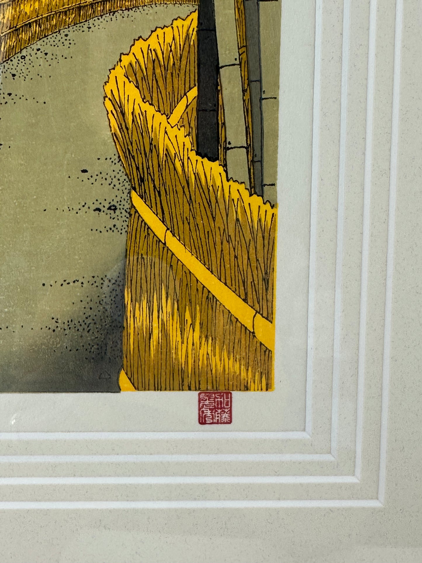 Original Woodblock Print by Teruhide Kato (1936–2015) LS#229