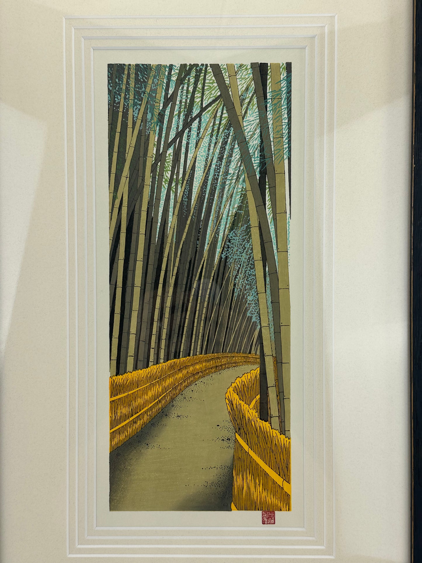 Original Woodblock Print by Teruhide Kato (1936–2015) LS#229