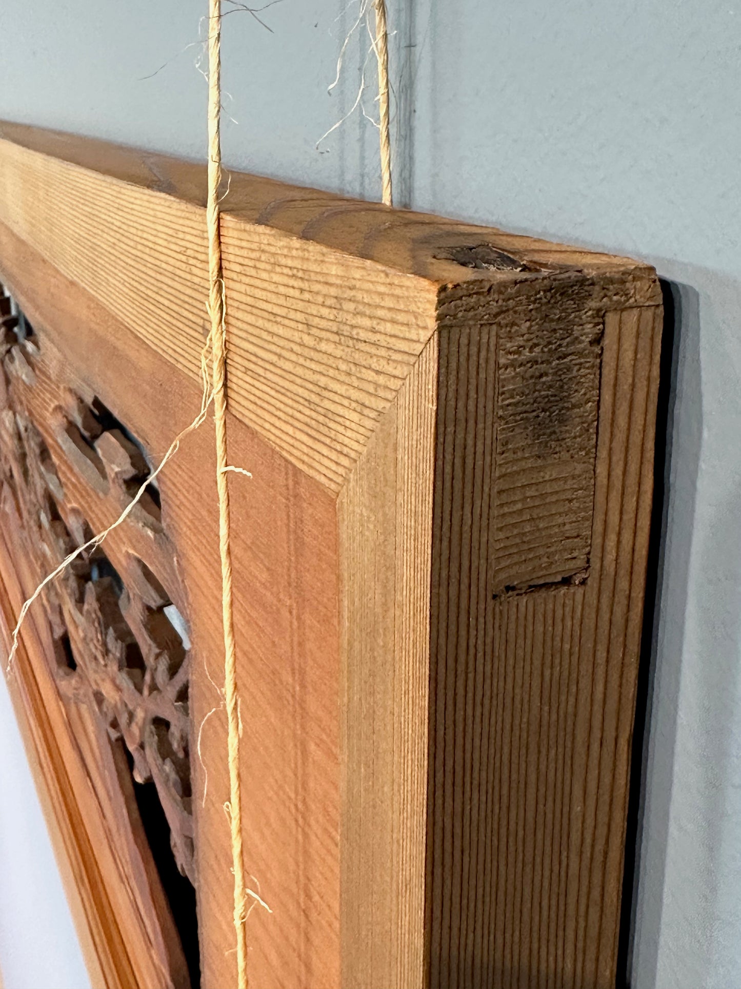 Vintage Japanese Ranma Bamboo-Pine-Plum (Shochikubai) Carved Transom 68"