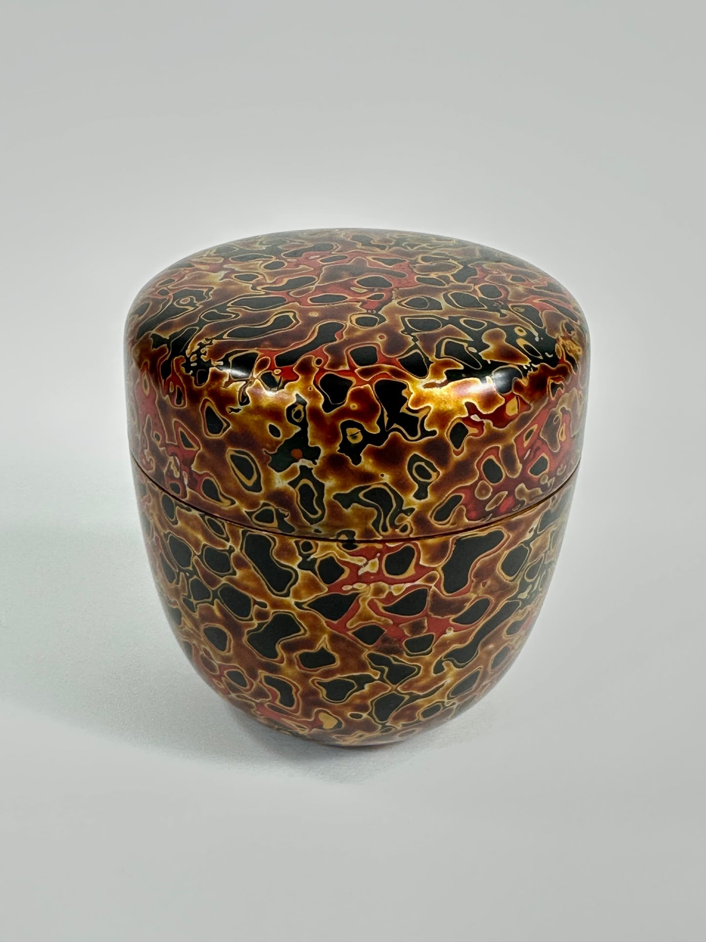 Vintage Japanese Tea Ceremony Natsume Tsugari Nuri Lacquer Karanuri 3”