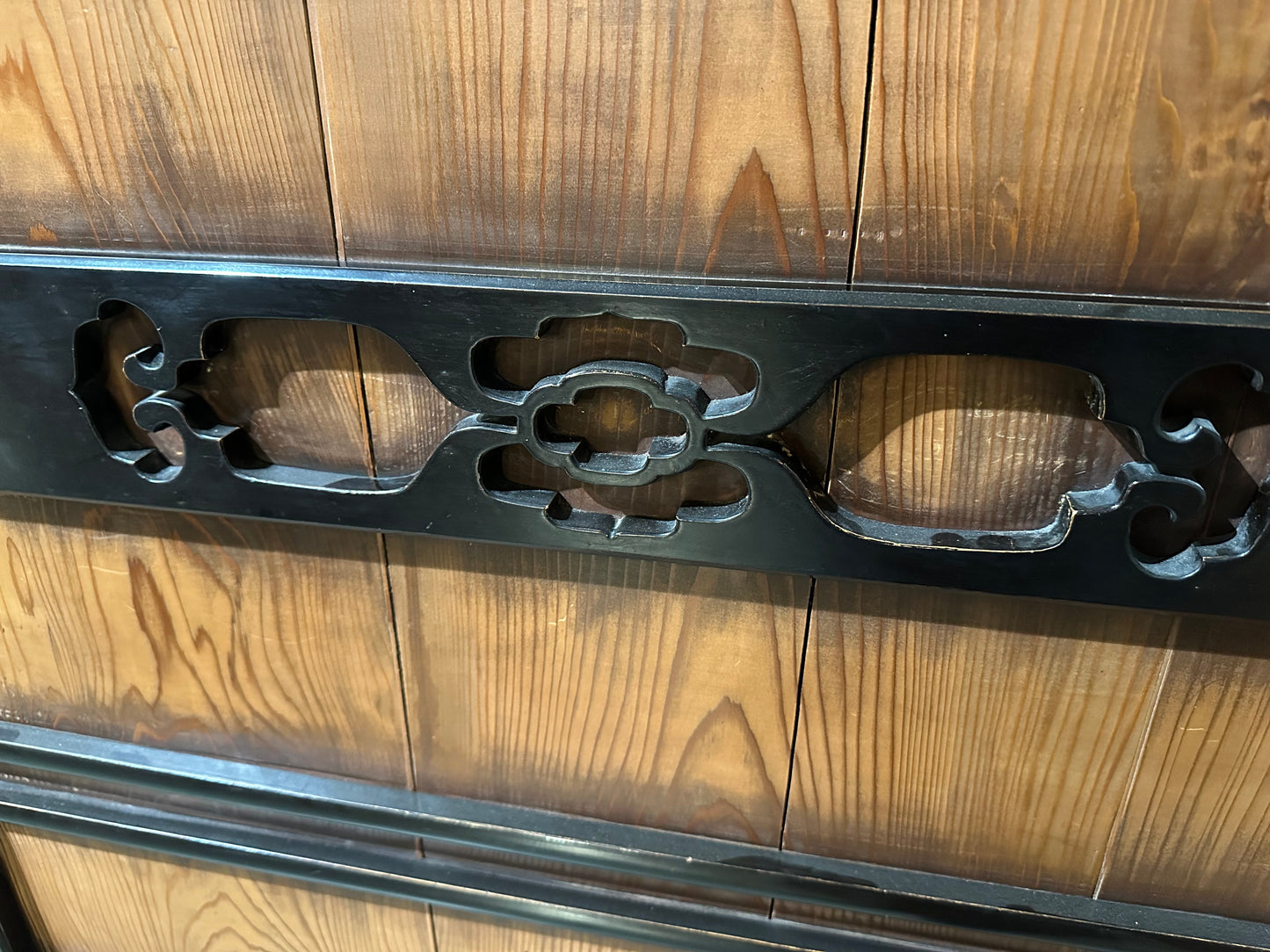 Antique Japanese Meiji Era c1880's Futondansu Blacket Chest Tansu 71"