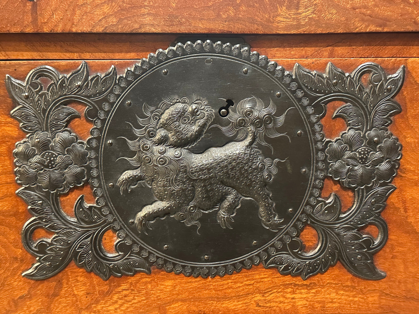 Antique Japanese Meiji Era c1890's Stacking Clothing Tansu Chest 35"W