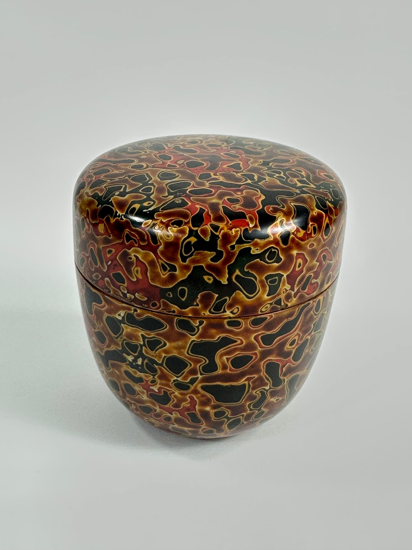 Vintage Japanese Tea Ceremony Natsume Tsugari Nuri Lacquer Karanuri 3”
