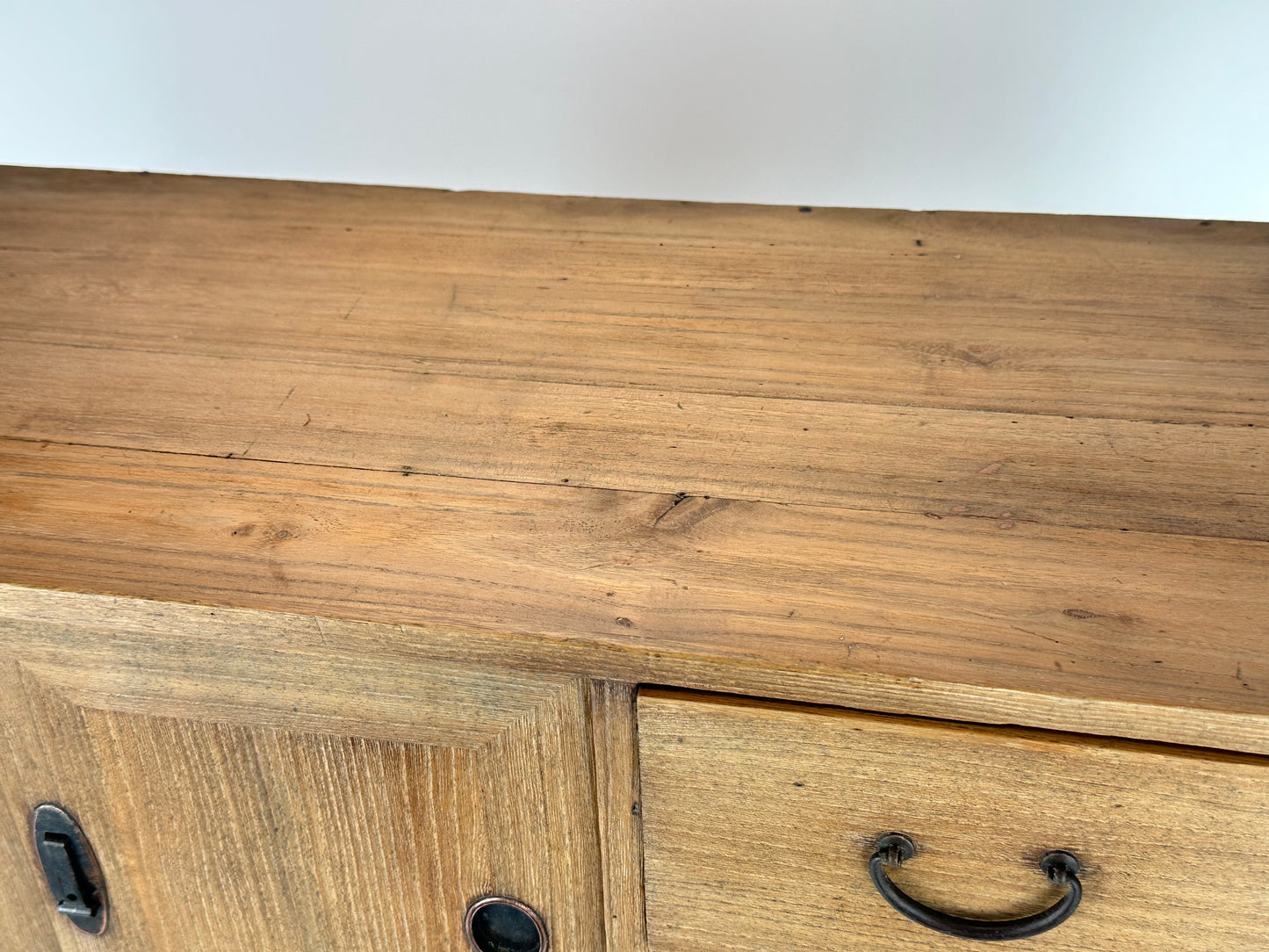Antique Japanese Taisho Era 1920's Kiri Kodansu Personal Tansu 5 Drawer 23"W