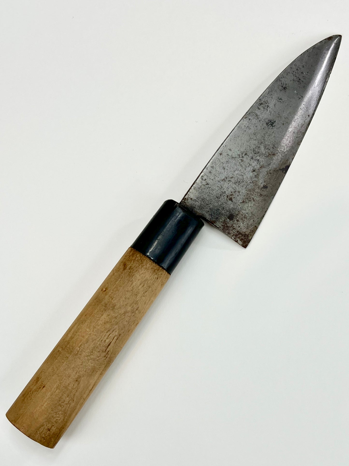 Vintage Japanese Signed Chef's Hocho Sushi 4.75" Knife Laminated Samurai Steel