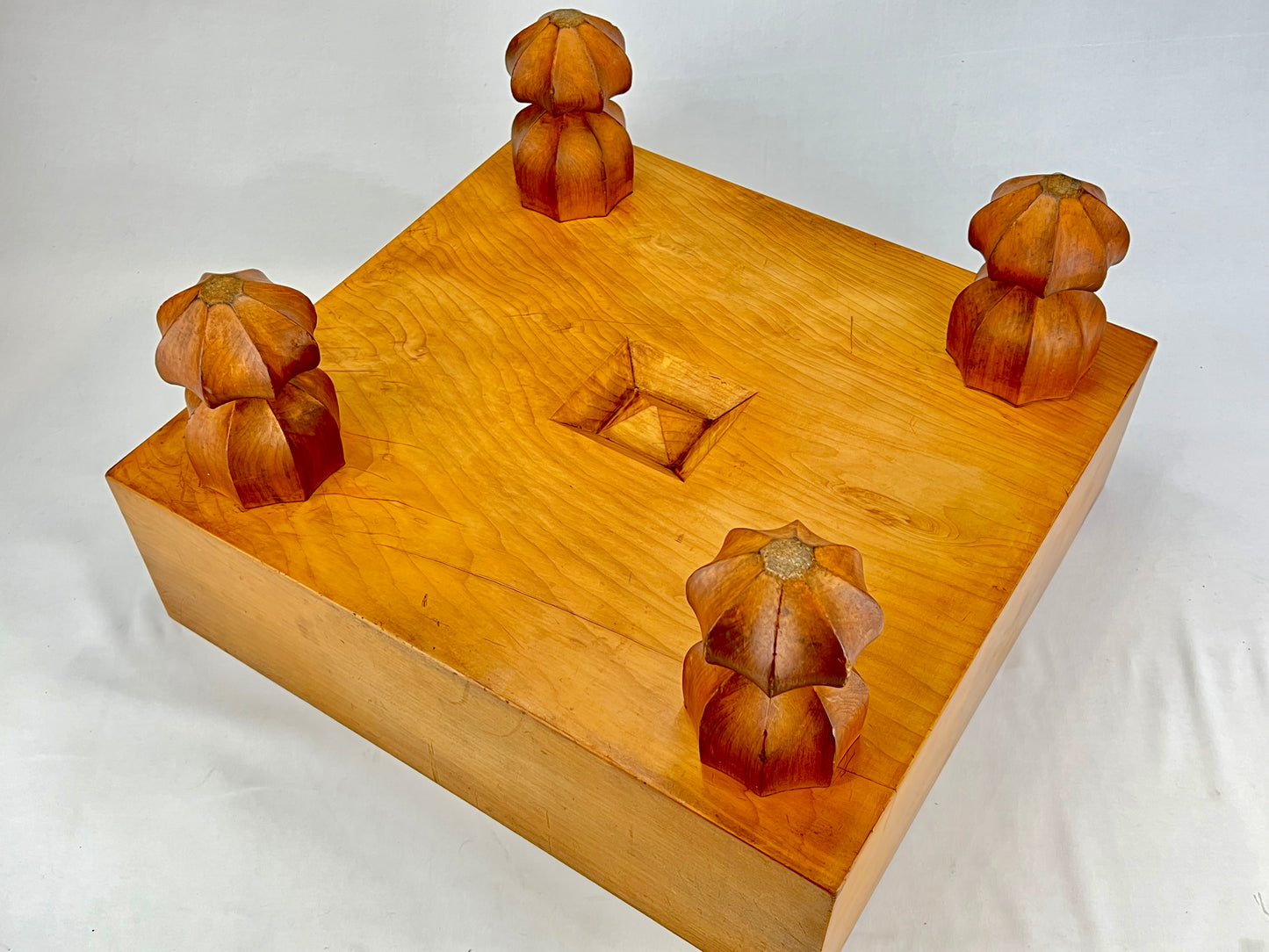 Vintage Japanese Goban 5" Thick Shinkaya Go Game