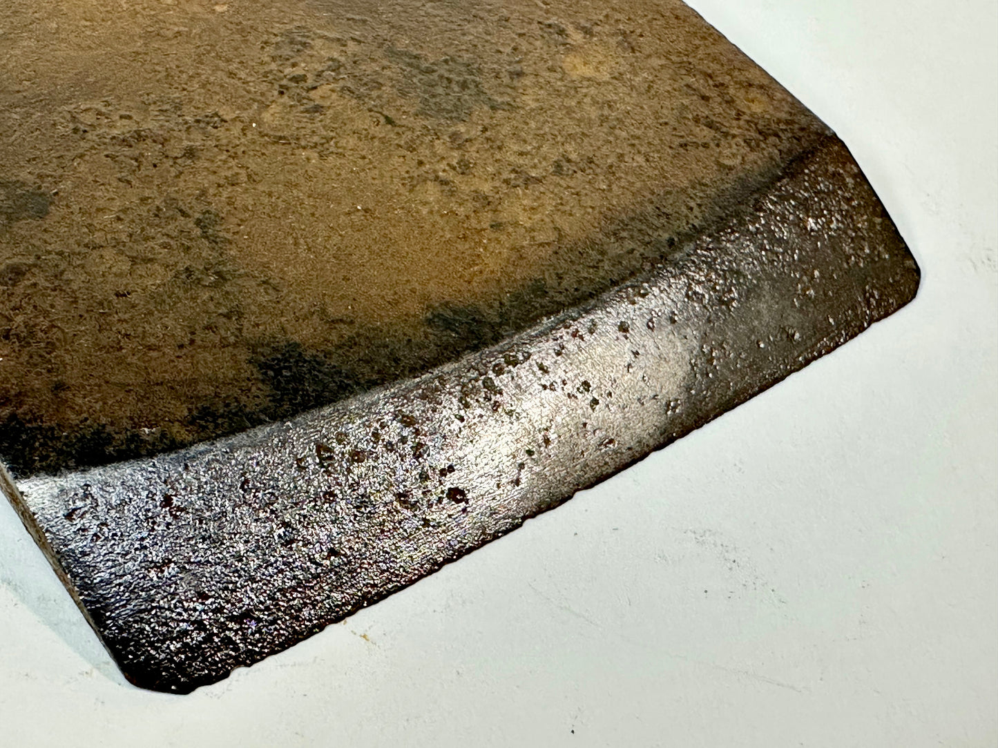 Vintage Japanese Signed Forged 2 3/8" Kanna Plane Blade Samurai Steel