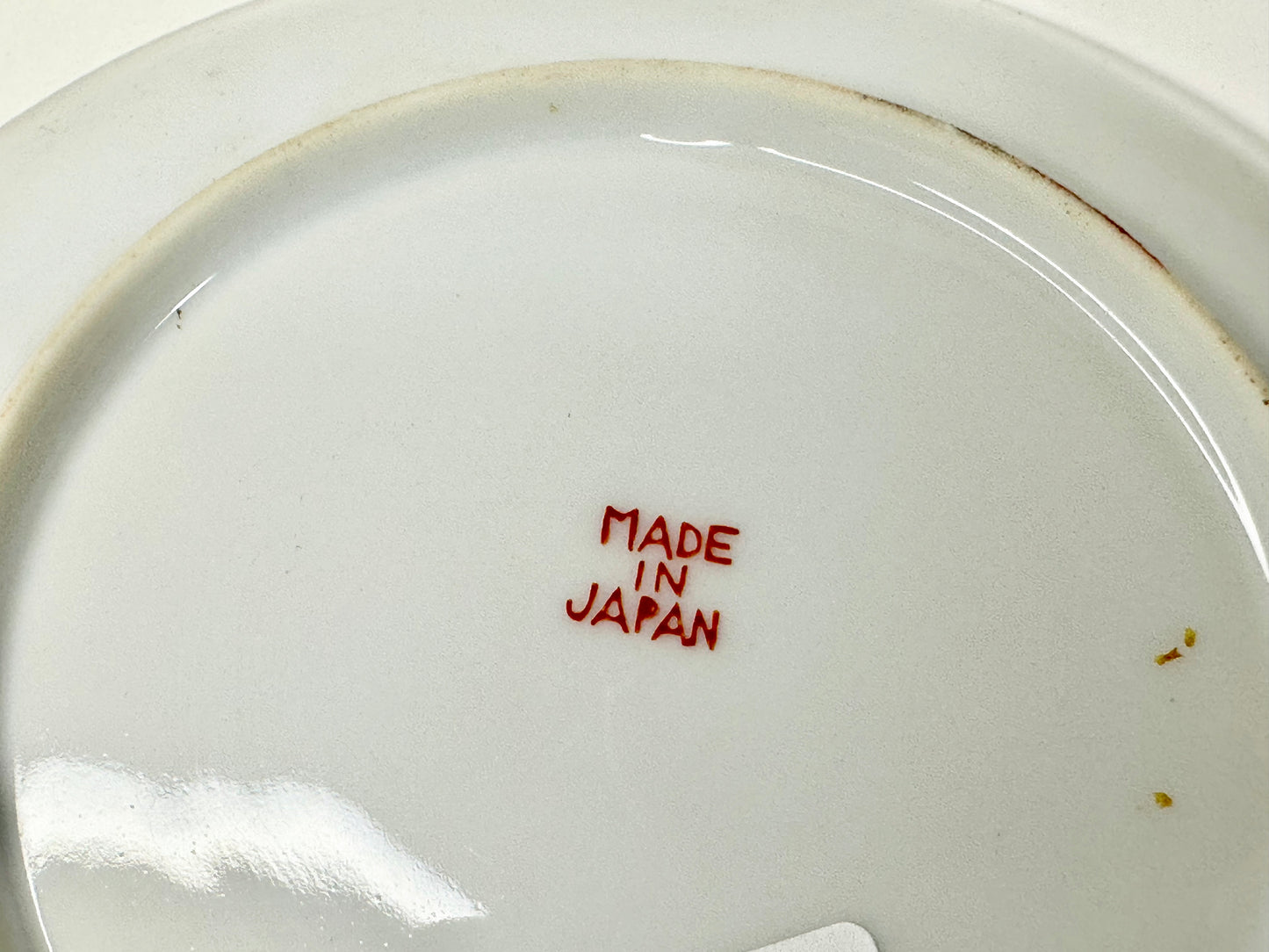 Antique Japanese Taisho Era c1920's Nakashima Ware Cup & Saucer Geisha