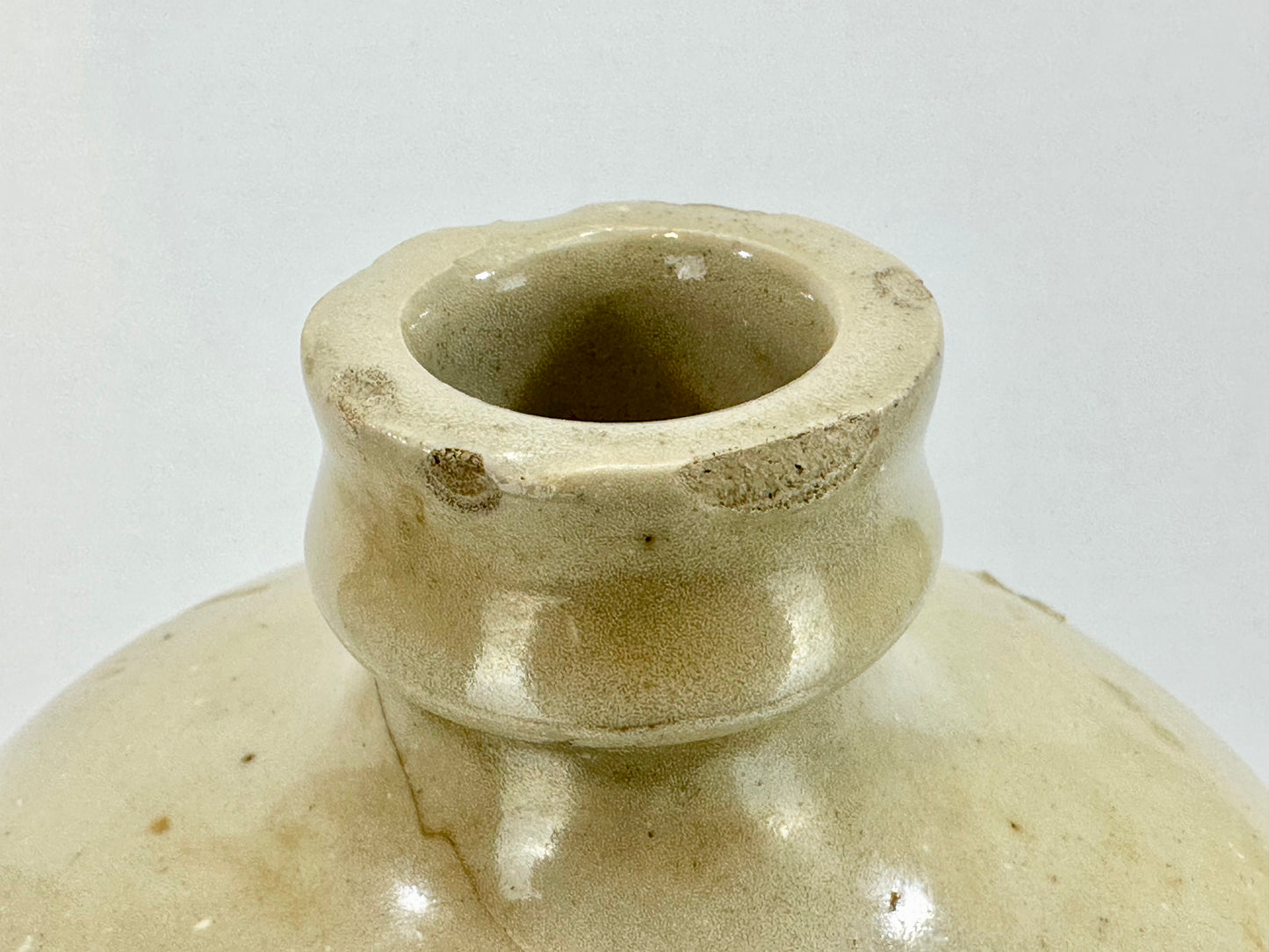 Antique Japanese Meiji Era (c1890's) Signed Tokkuri Large Sake Jug Sake (Vase) 14"