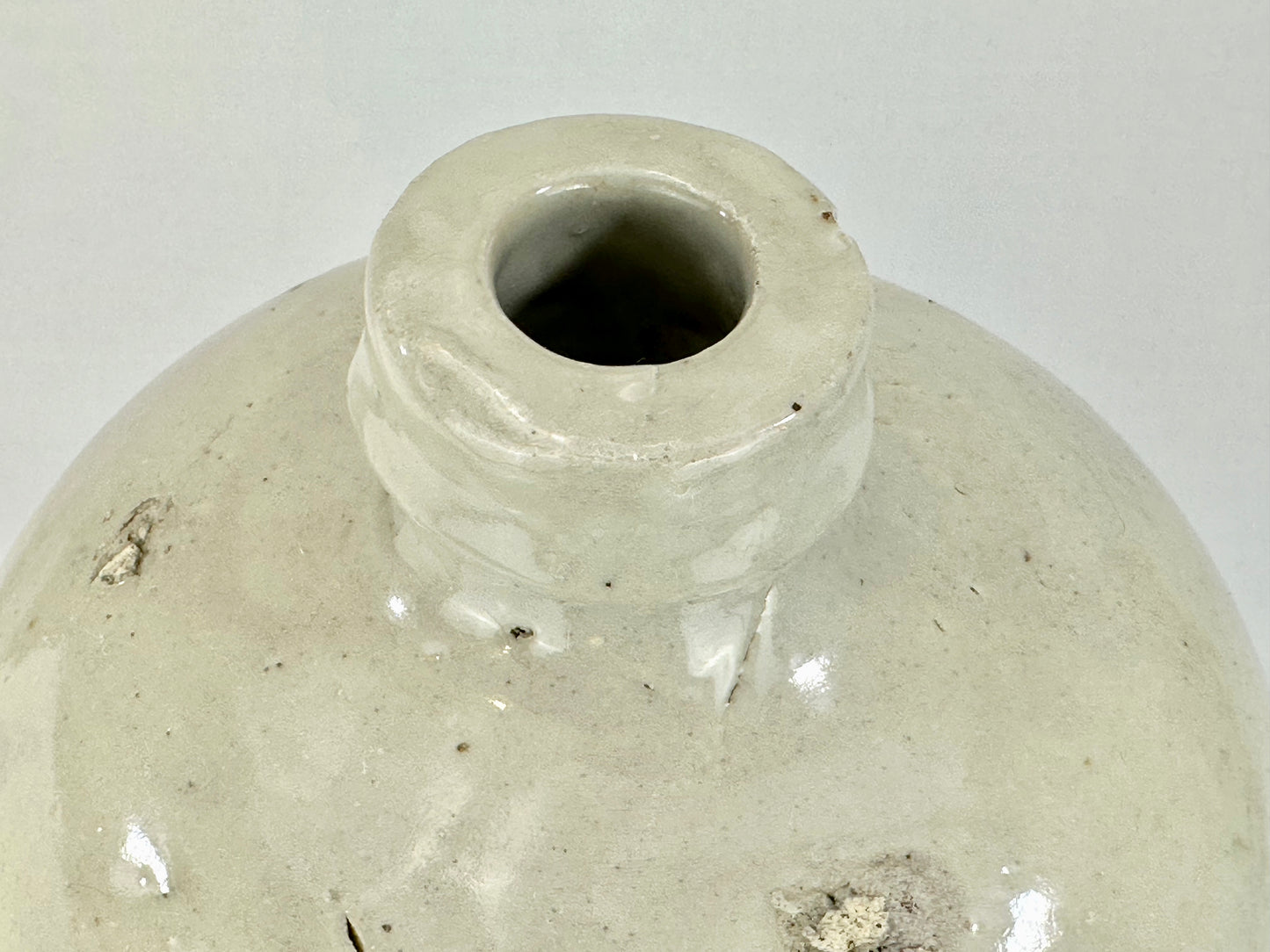 Antique Japanese Meiji Era (c1890's) Signed Tokkuri Large Sake Jug Sake (Vase) 16.5"