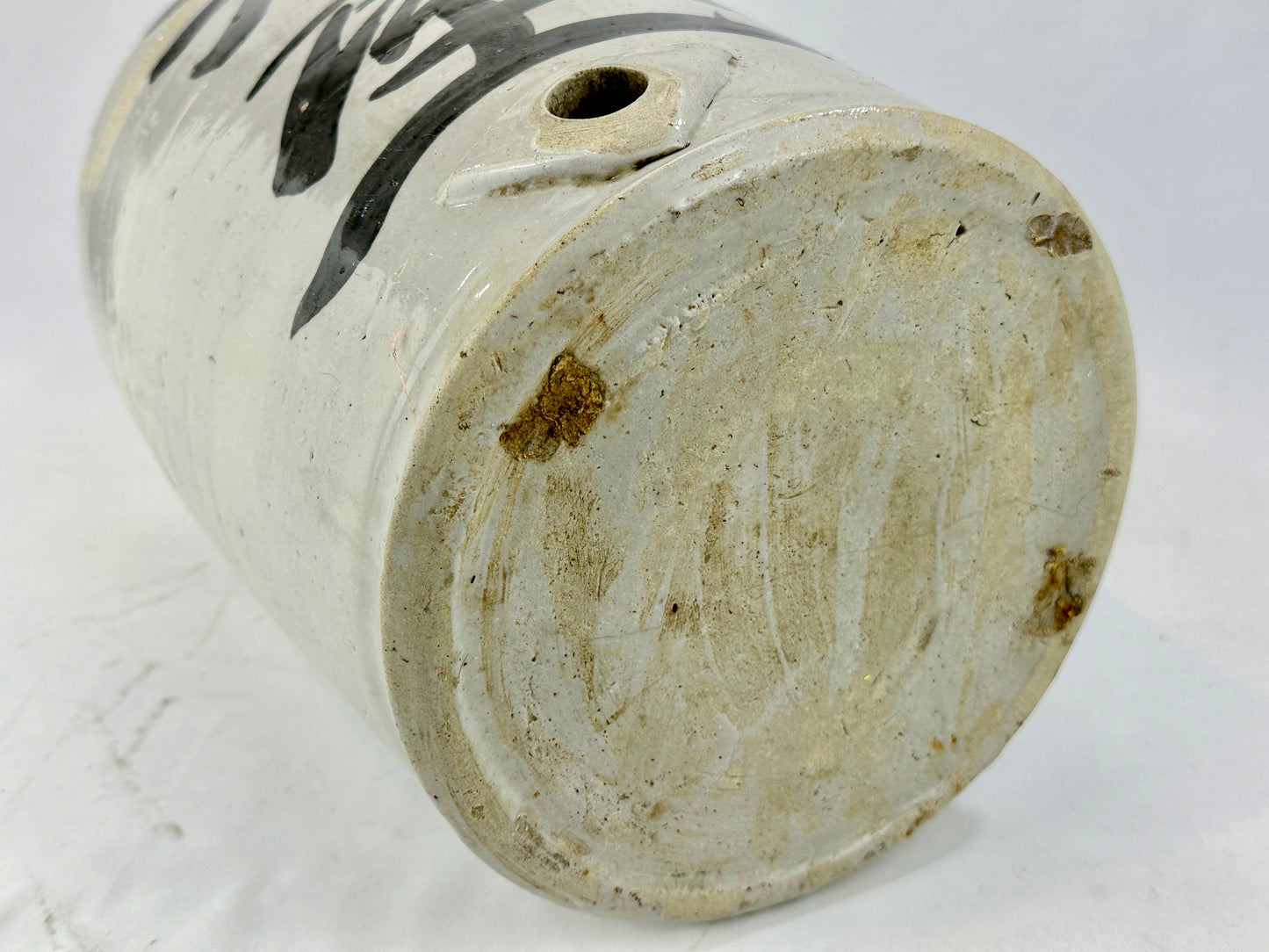 Antique Japanese Meiji Era (c1890's) Signed Tokkuri Large Sake Jug Sake (Vase) 16.5"