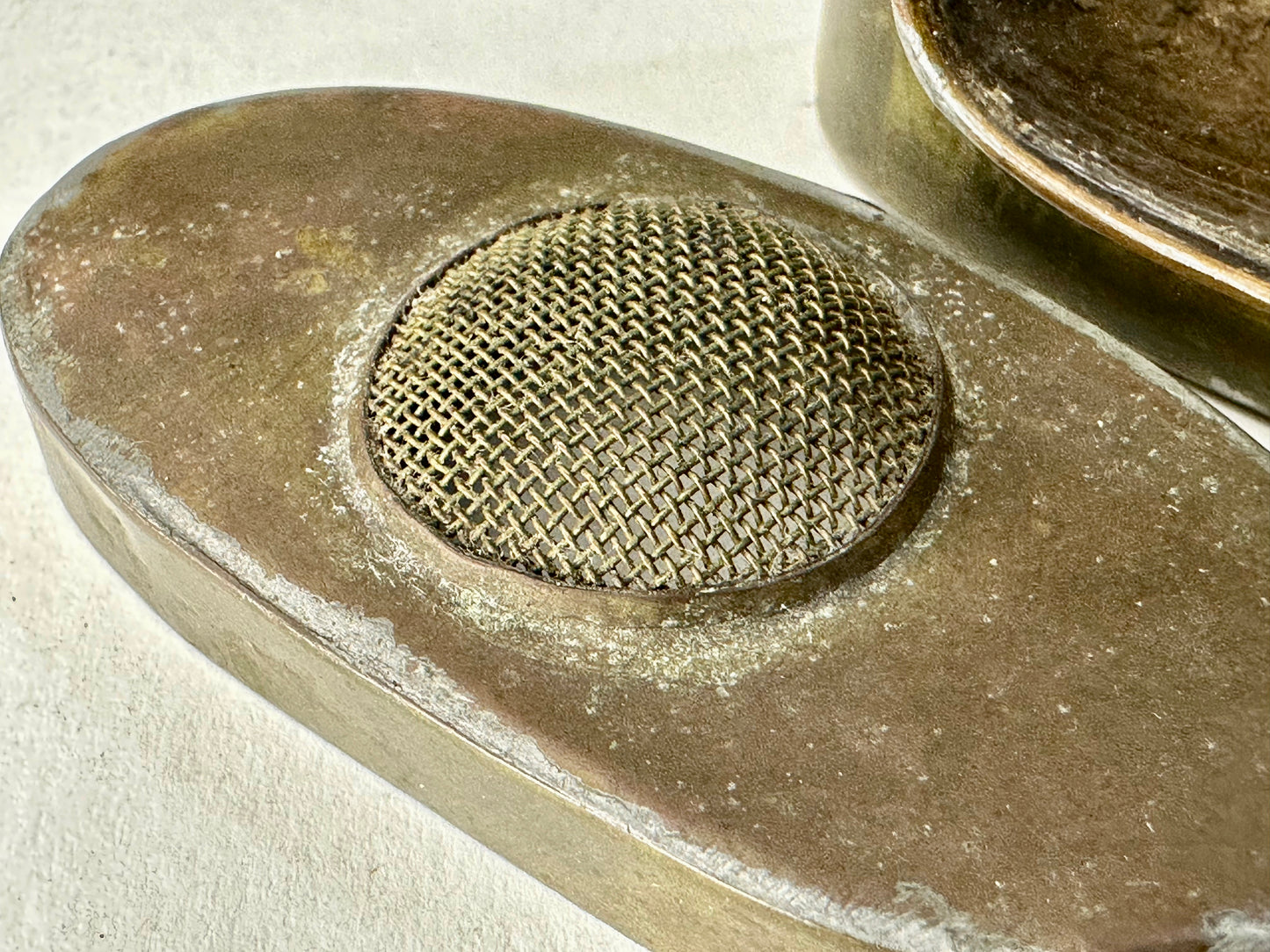 Antique Chinese Copper Cricket Cage w/ Window 2.5"