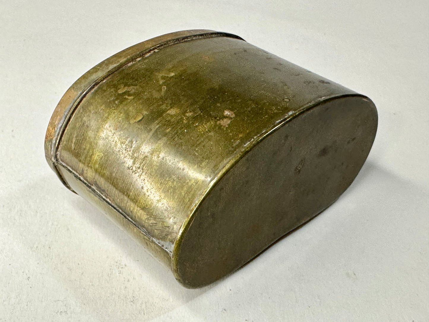 Antique Chinese Metal Cricket Cage w/ Window 2.75"