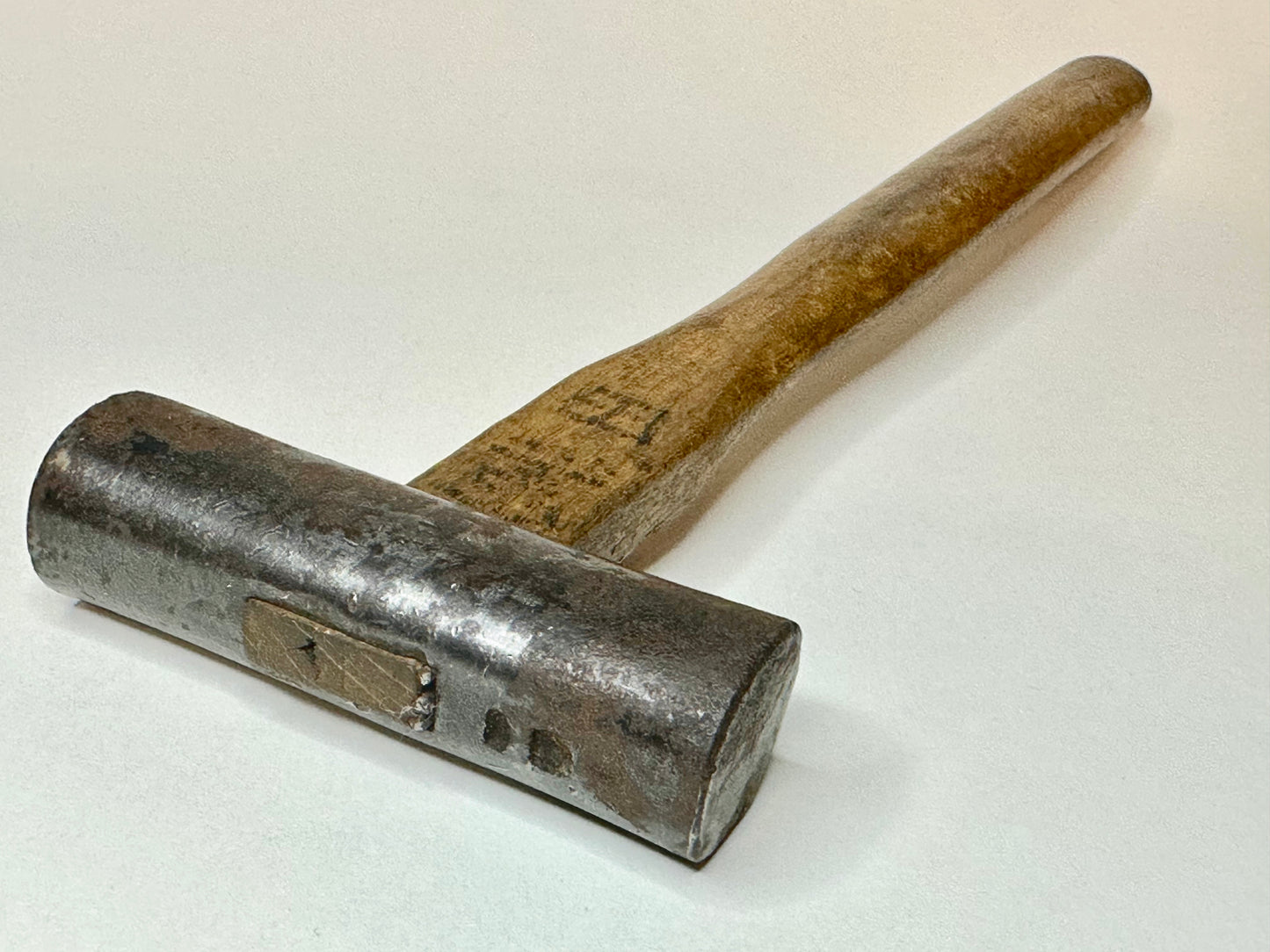 Japanese Vintage Signed Tool Plane Adjusting Hammer 13"