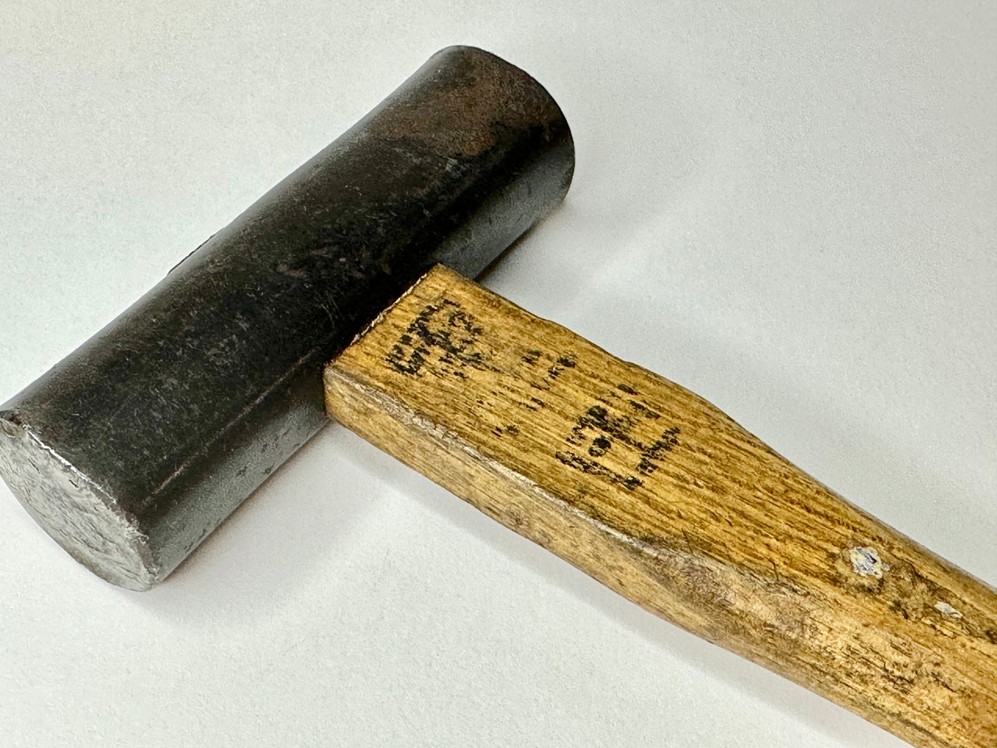 Japanese Vintage Signed Tool Plane Adjusting Hammer 13"