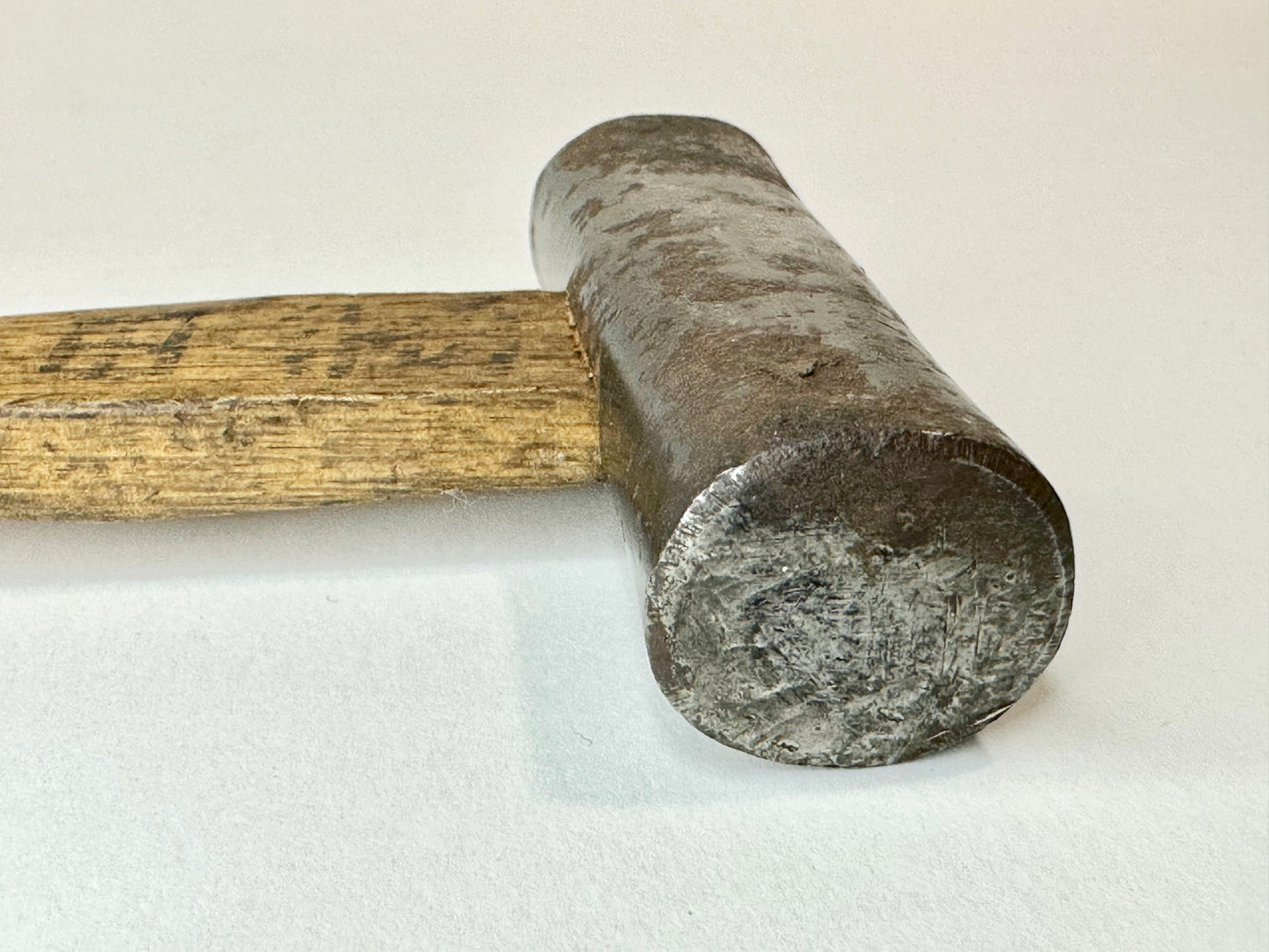 Japanese Vintage Signed Tool Plane Adjusting Hammer 13"