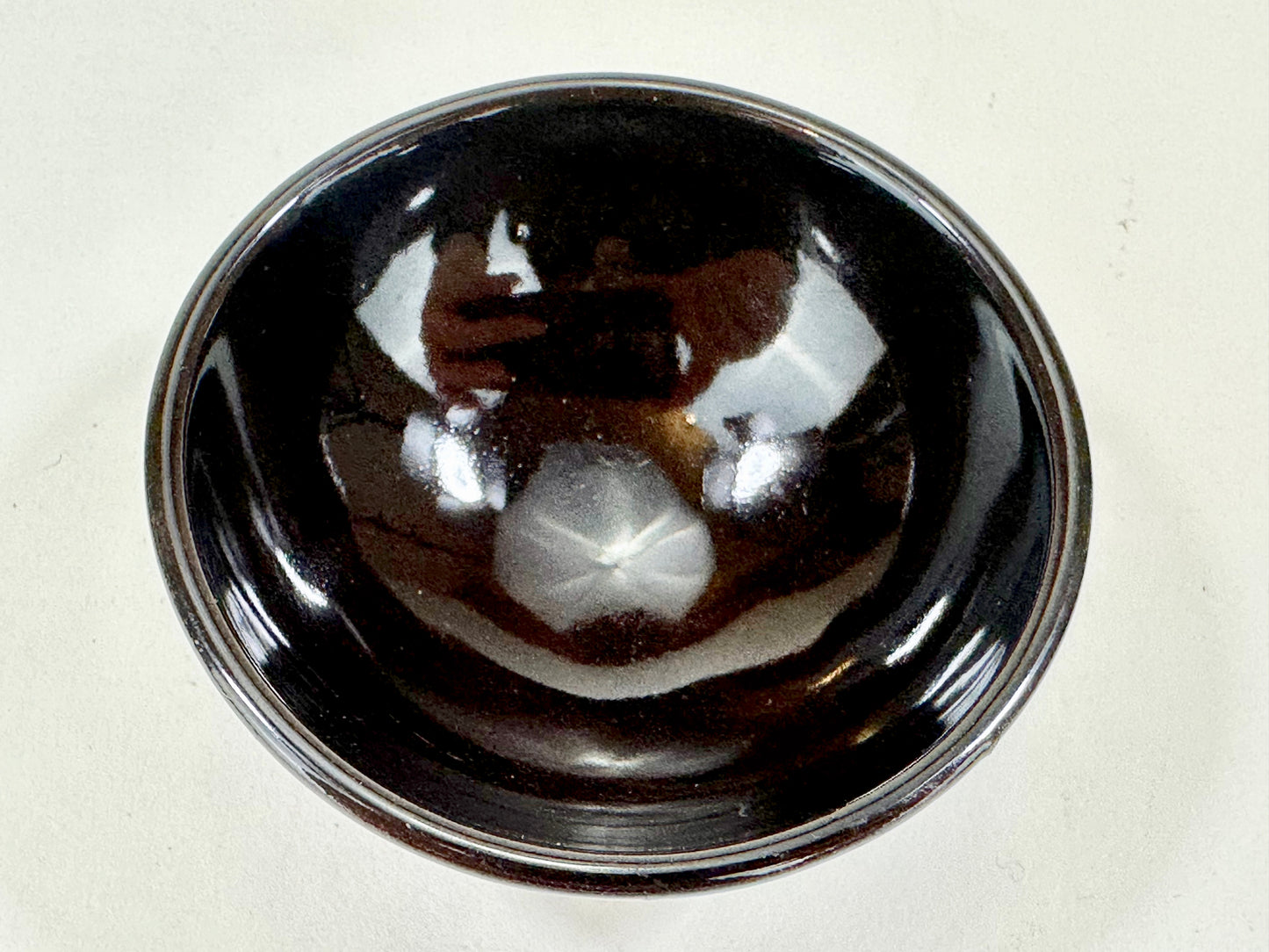 Vintage Japanese Late Showa Era Pottery Sake Cup 2.75"