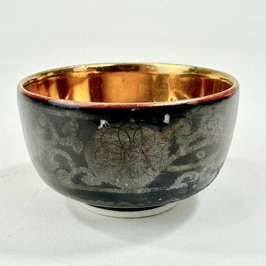 Antique Japanese Early Showa Era c1930's Sake Cup Kutani