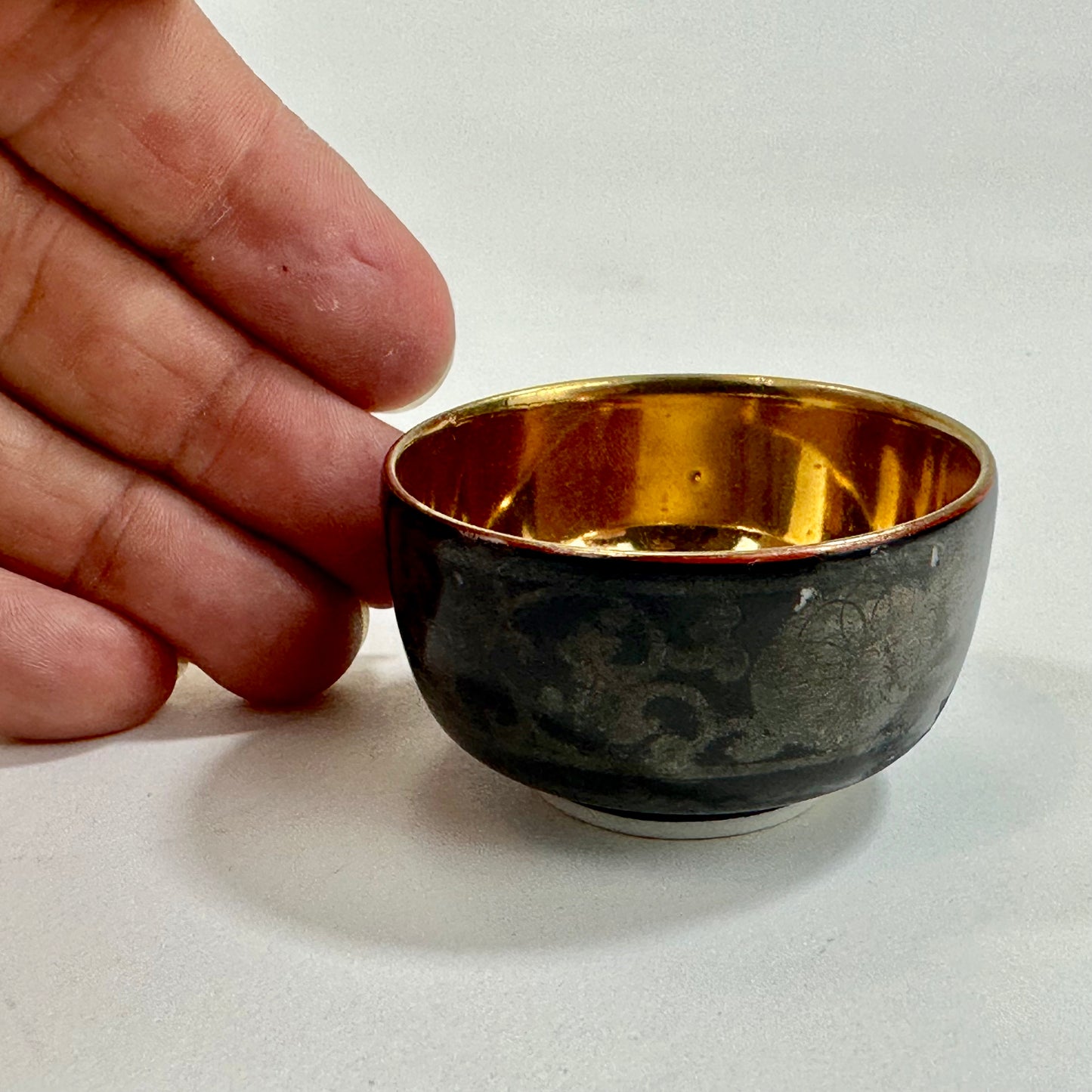 Antique Japanese Early Showa Era c1930's Sake Cup Kutani