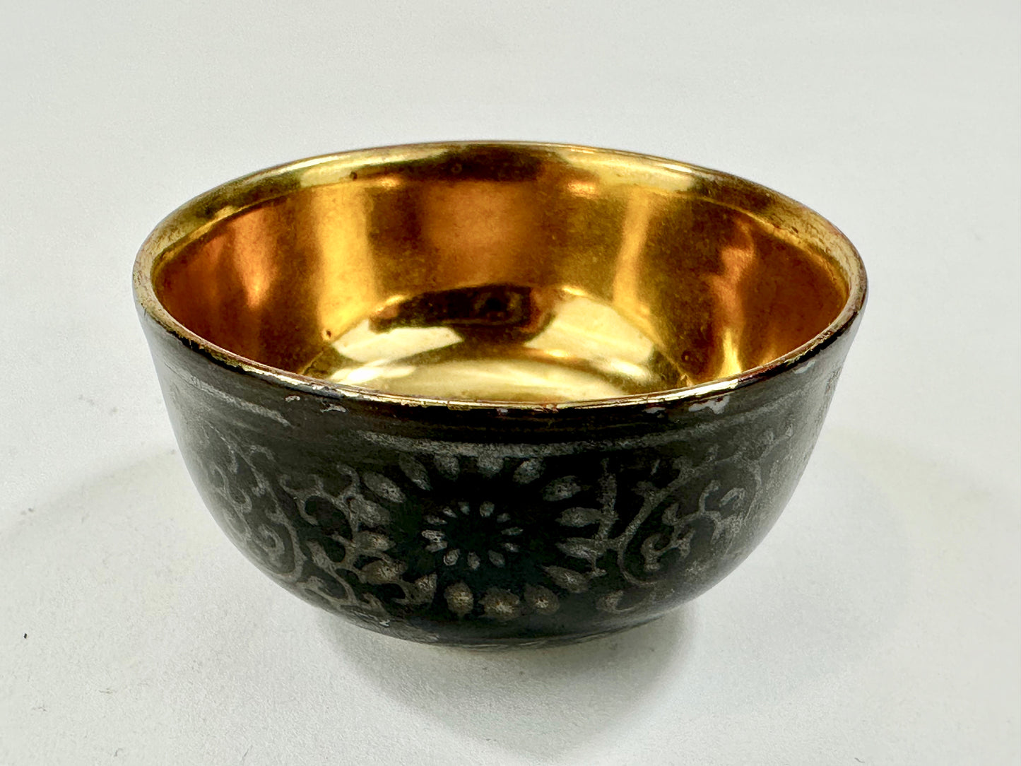 Antique Japanese Early Showa Era c1930's Sake Cup Kutani